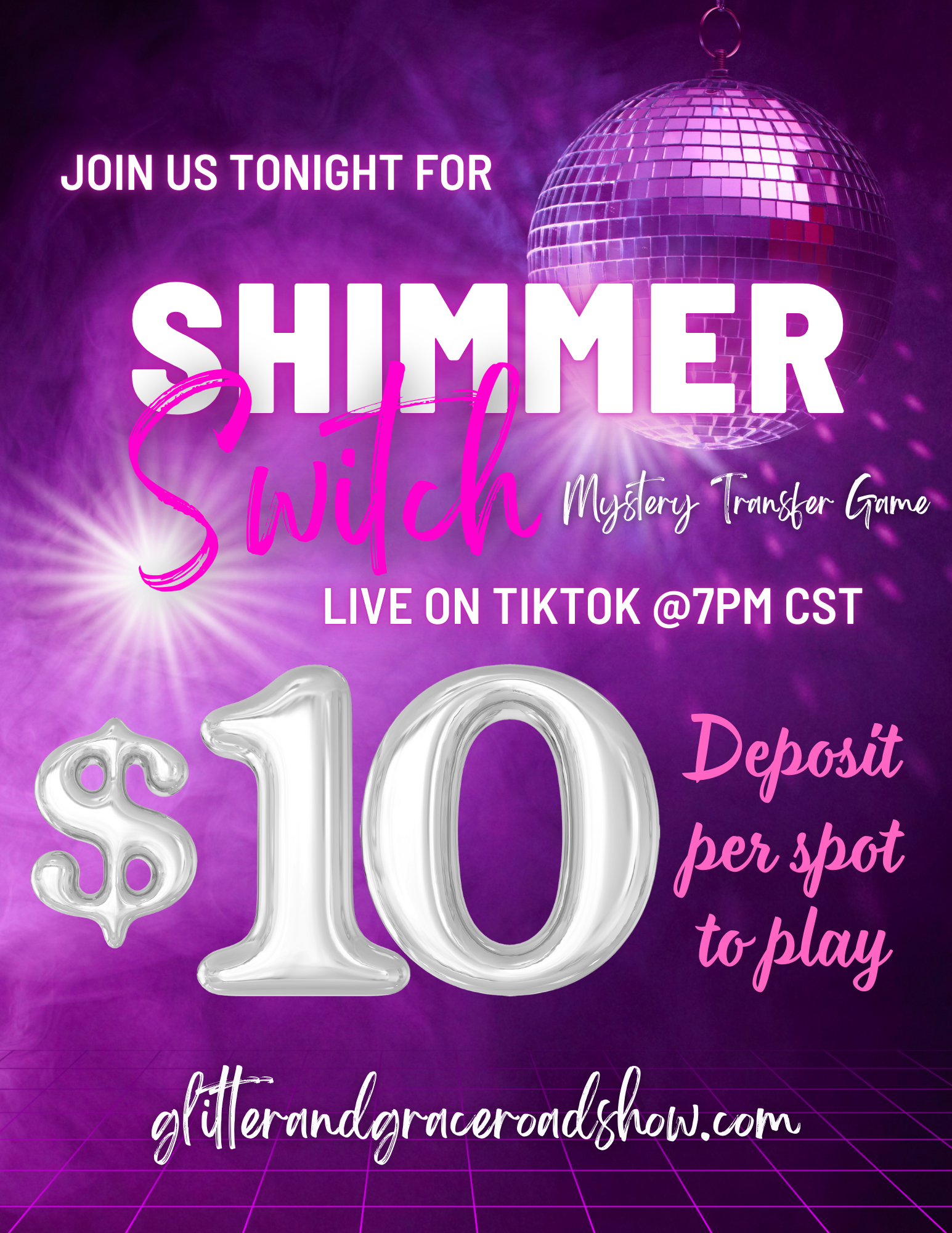 Shimmer Switch Mystery Transfer Game