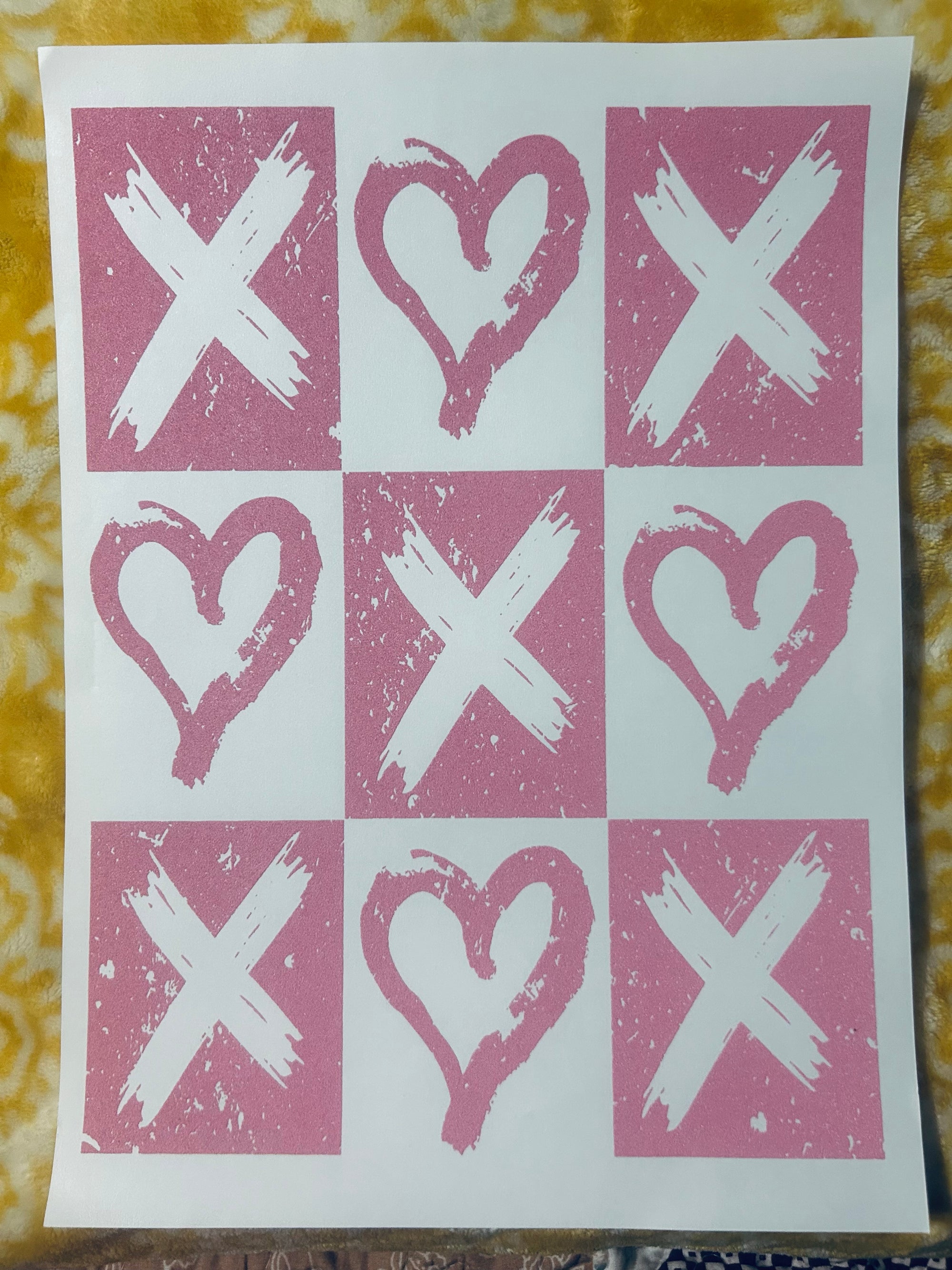 Single Color Screen Print Transfers