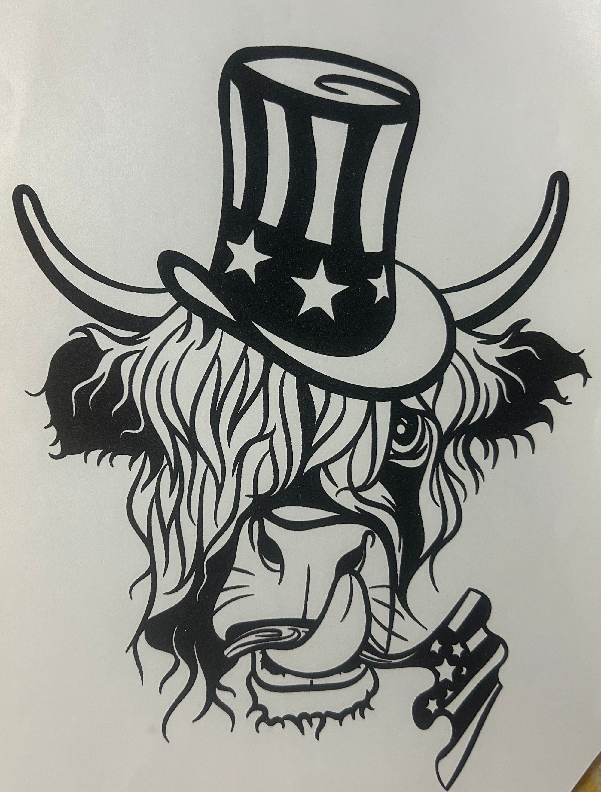 Single Color Screen Print Transfers