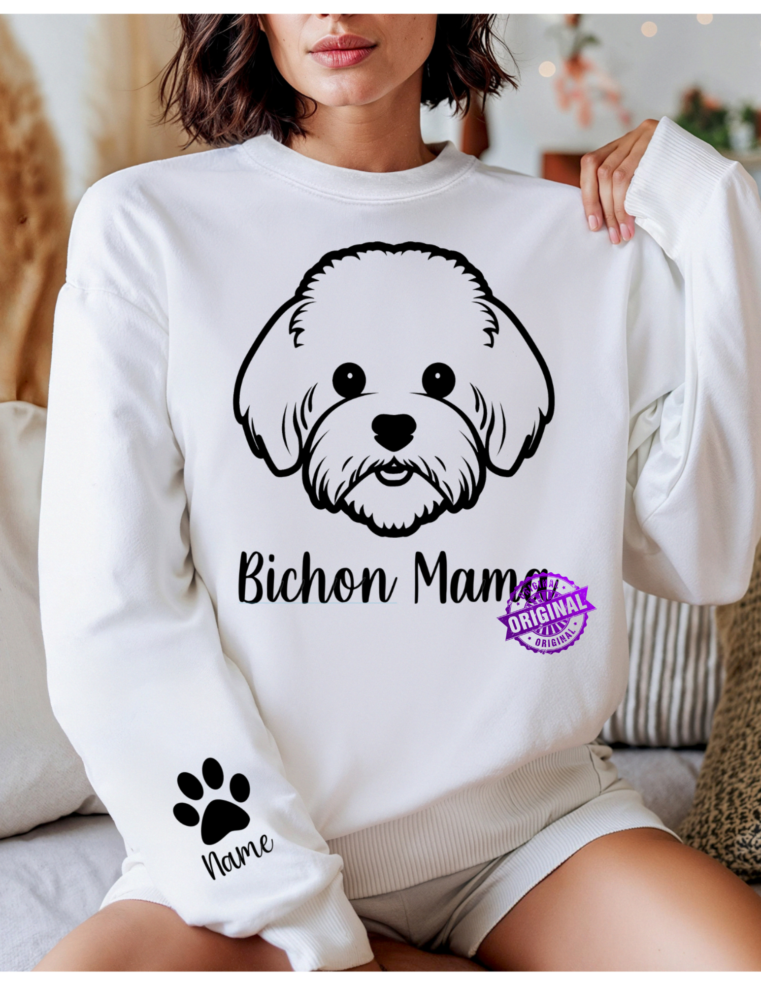 Dog Breed Mama Sweatshirt