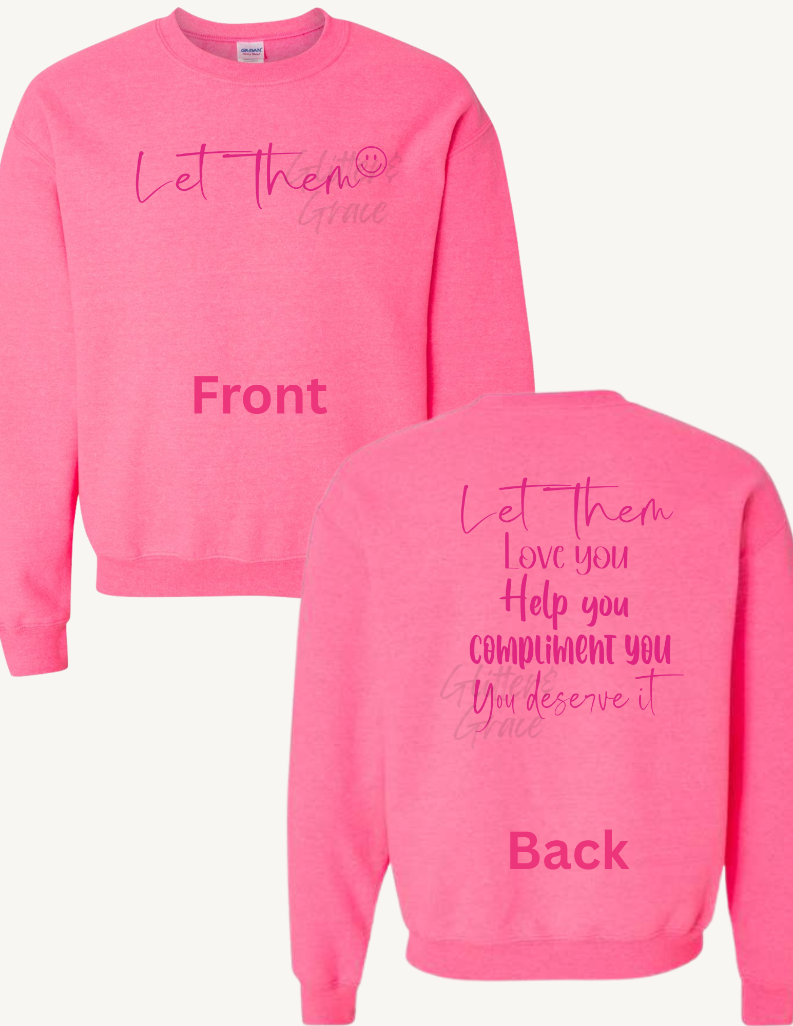 Let Them Tshirt Sweatshirt