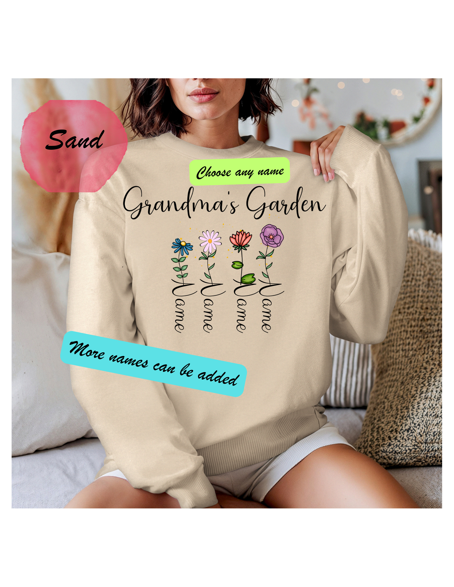 Flower Name Sweatshirts/T-shirts