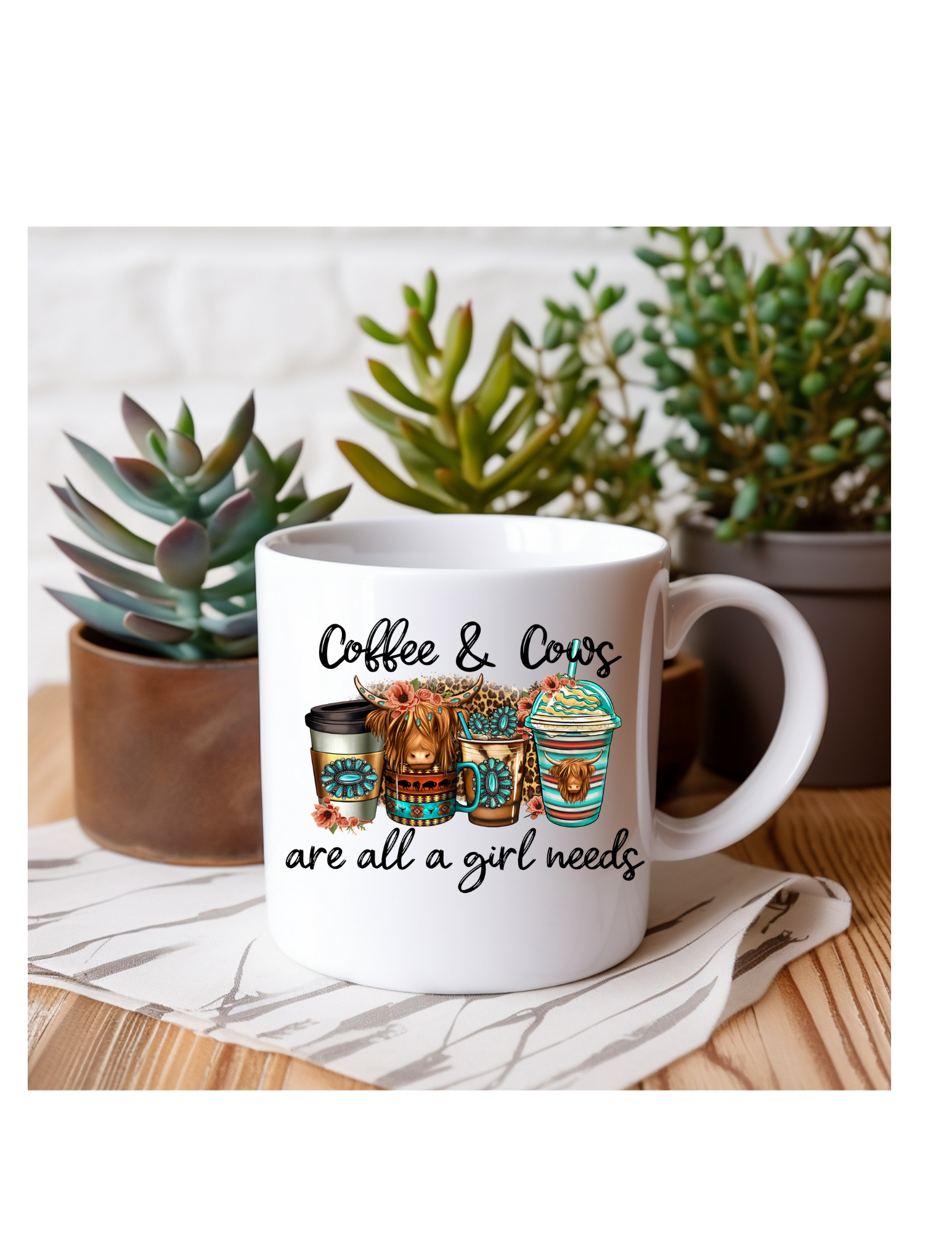 Western Coffee Mugs 16oz