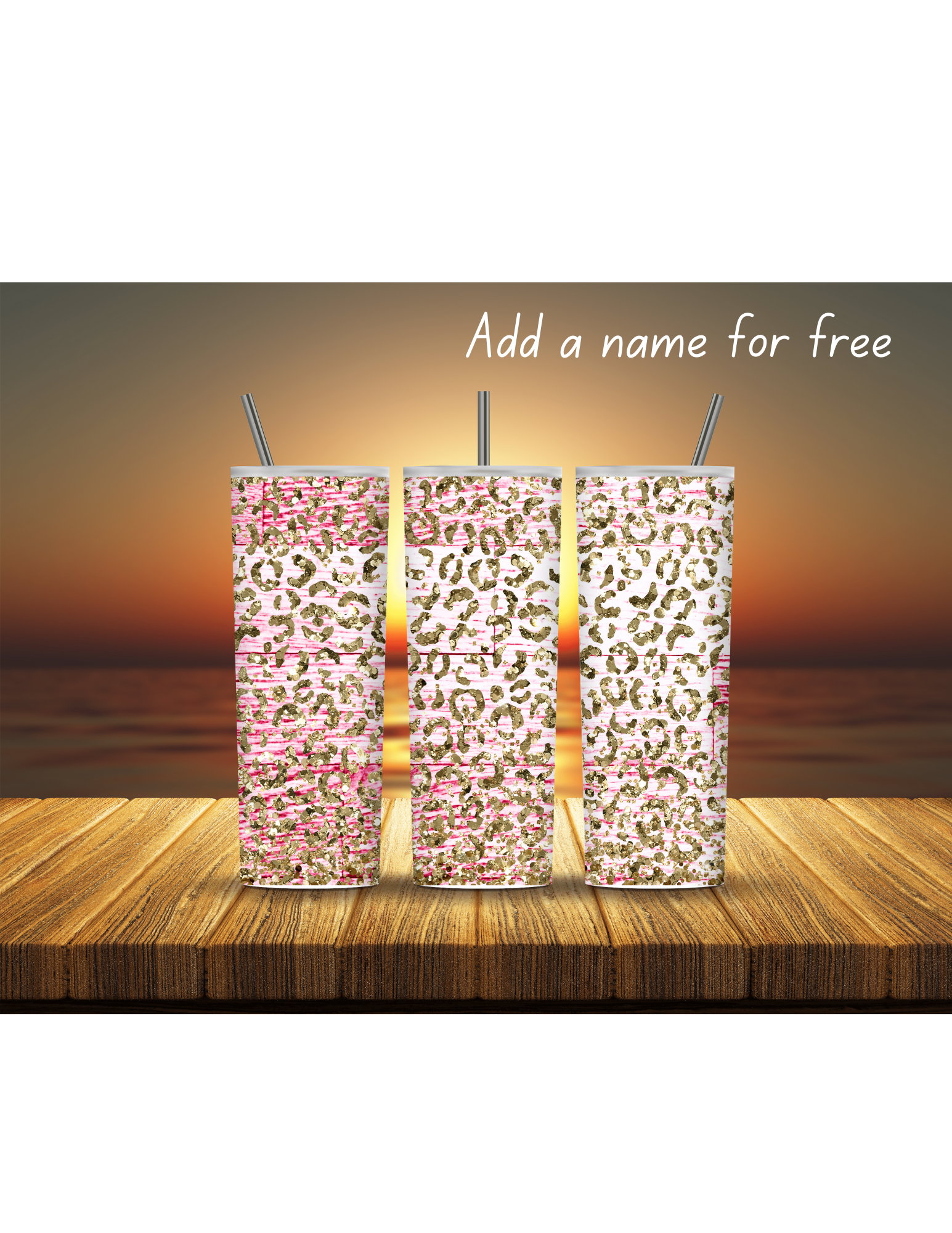 Animal Print 20oz Tumblers