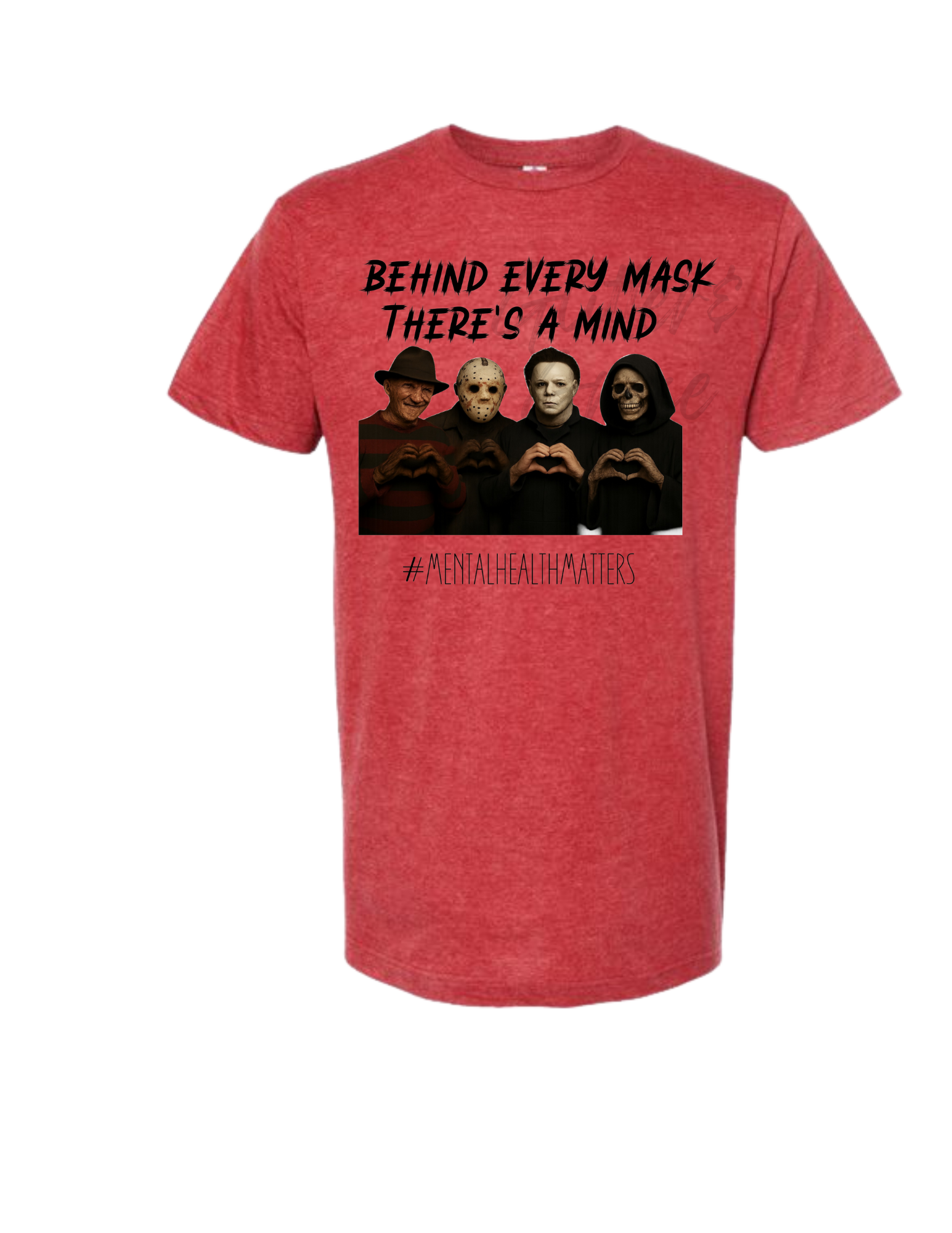 Behind every mask There's a Mind T-shirt