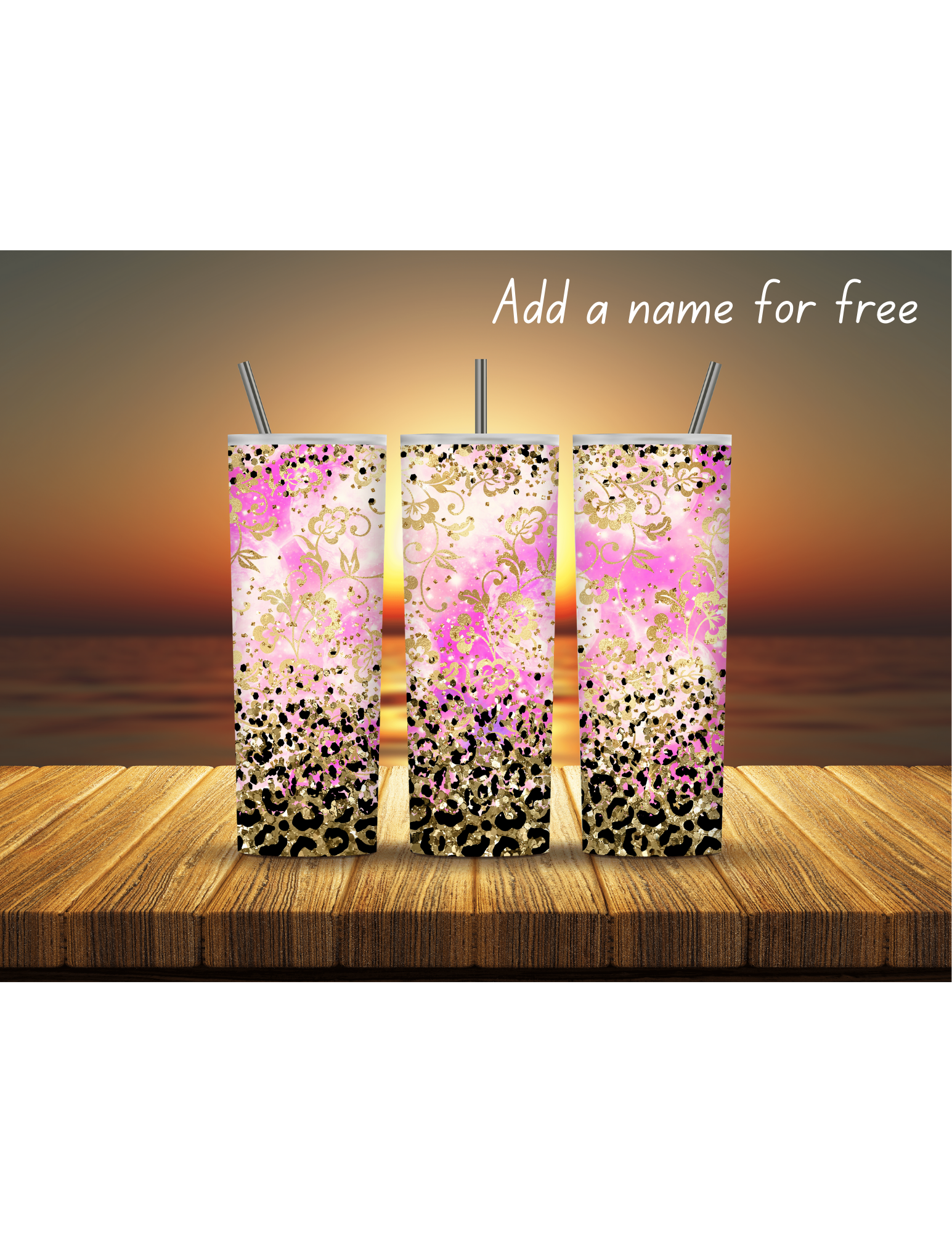 Animal Print 20oz Tumblers