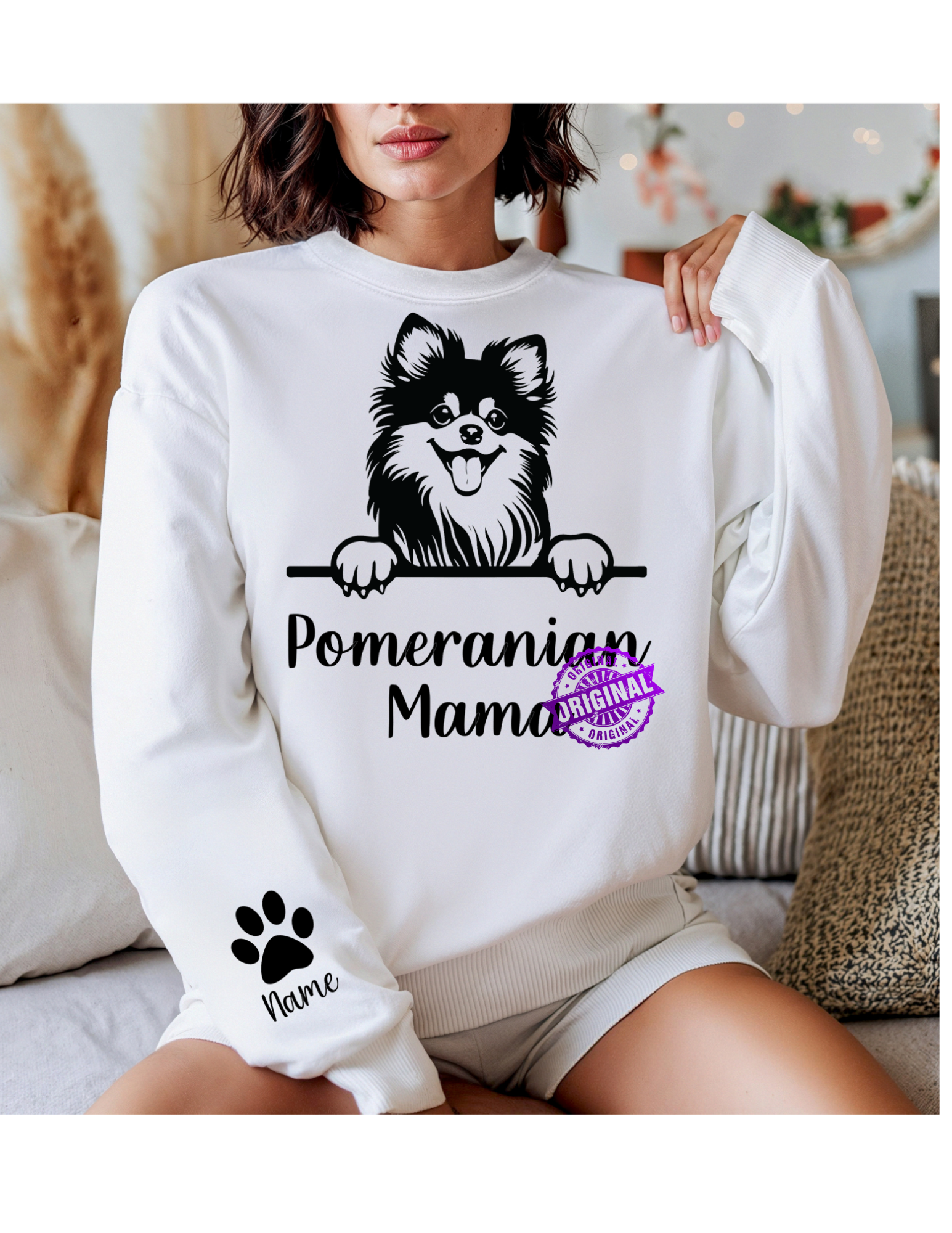 Dog Breed Mama Sweatshirt