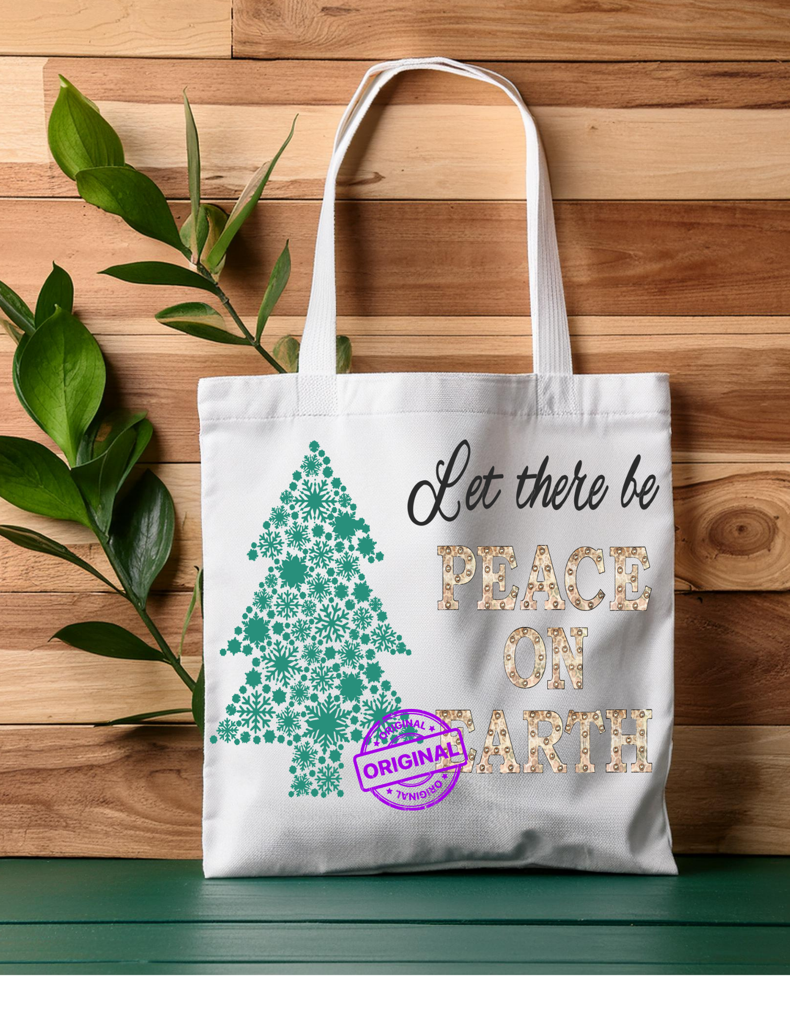 Peace on Earth Tote Bag