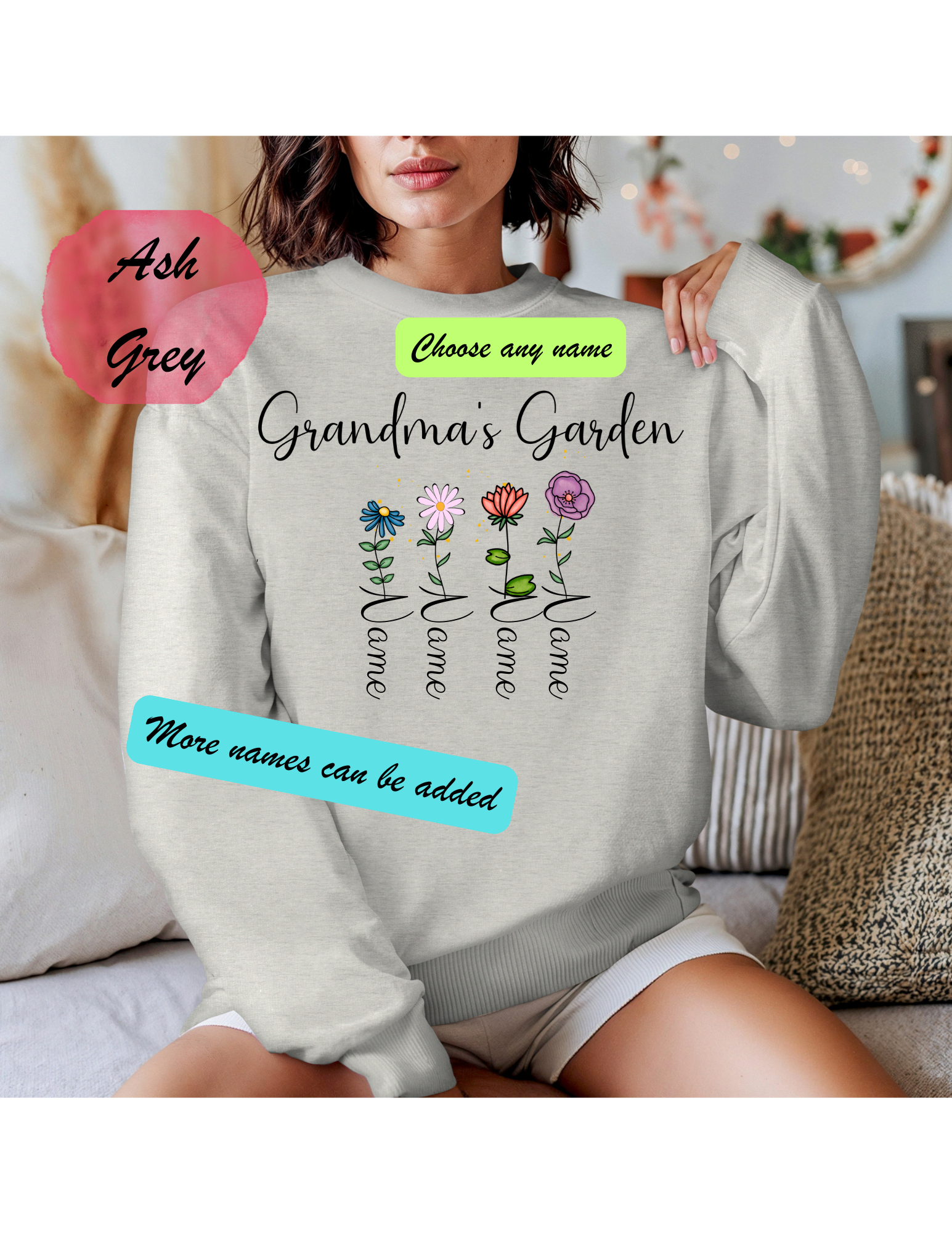 Flower Name Sweatshirts/T-shirts