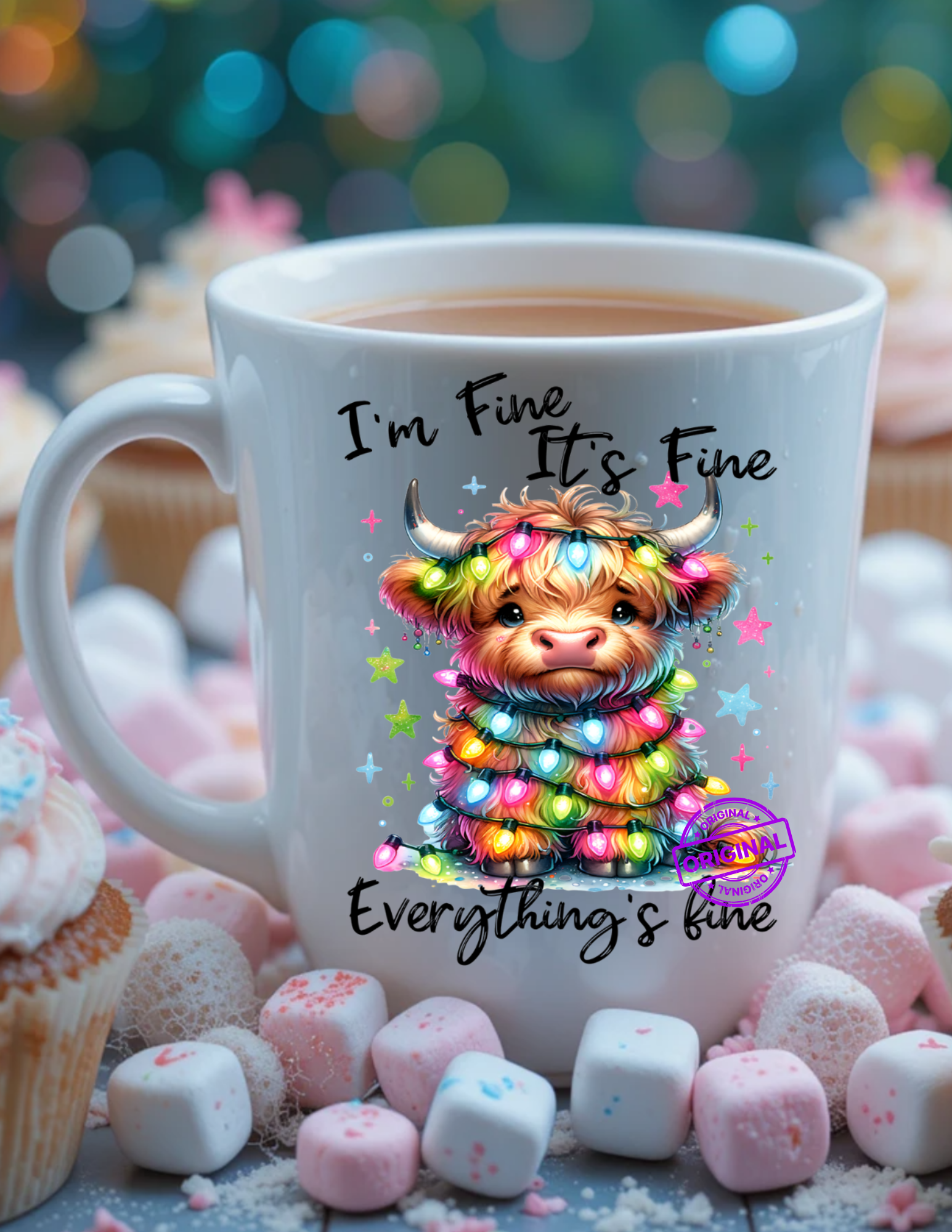I'm Fine Coffee Mug