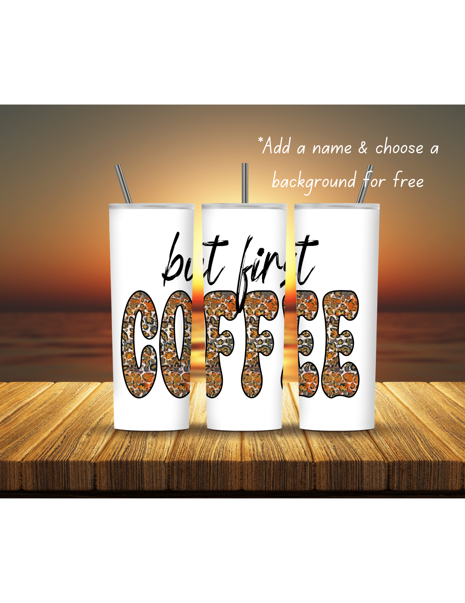 Coffee & Other Drinks 20oz Tumblers