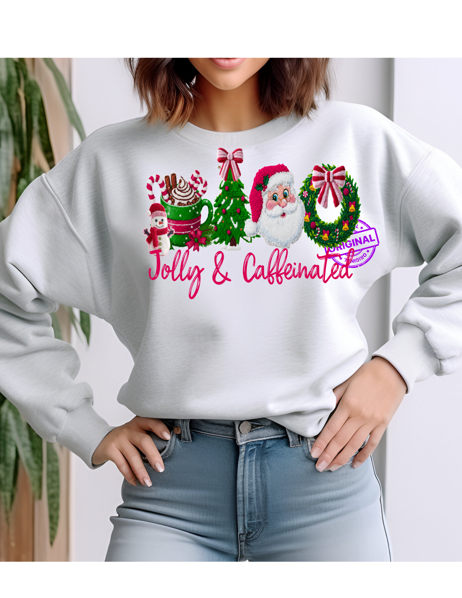 Jolly & Caffeinated T-shirt or Sweatshirt