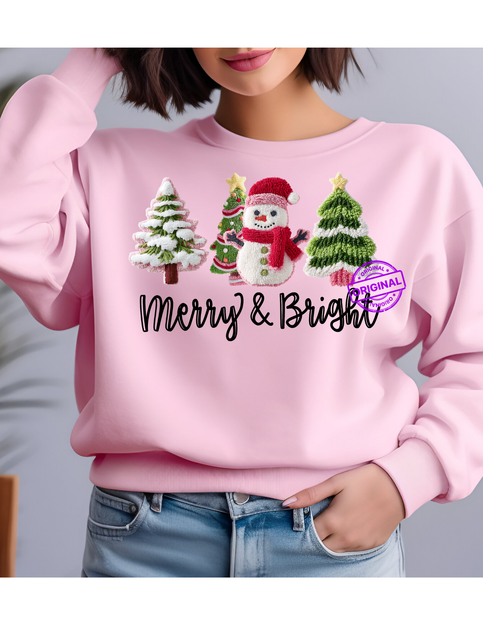 Merry & Bright T-shirt or Sweatshirt