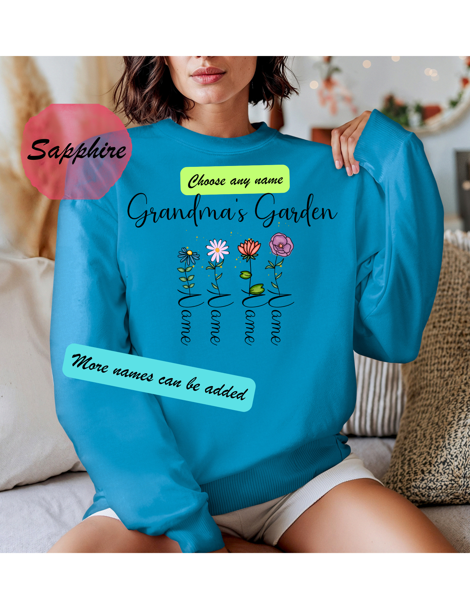 Flower Name Sweatshirts/T-shirts