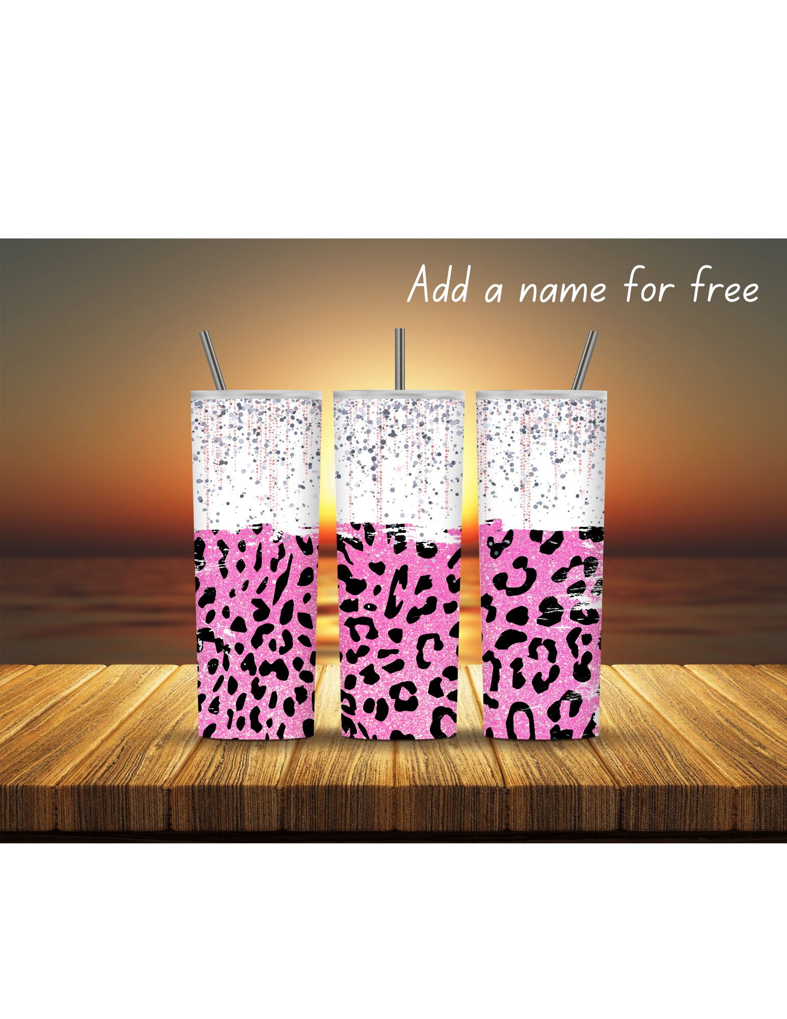 Animal Print 20oz Tumblers