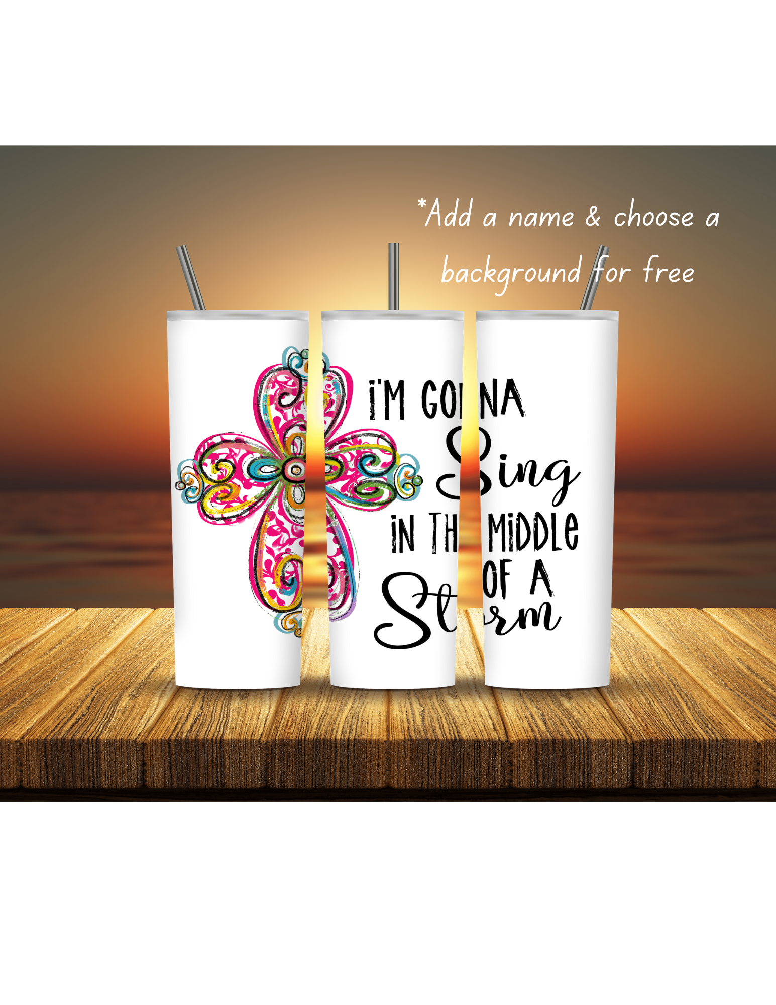 Faith Based 20oz Tumblers