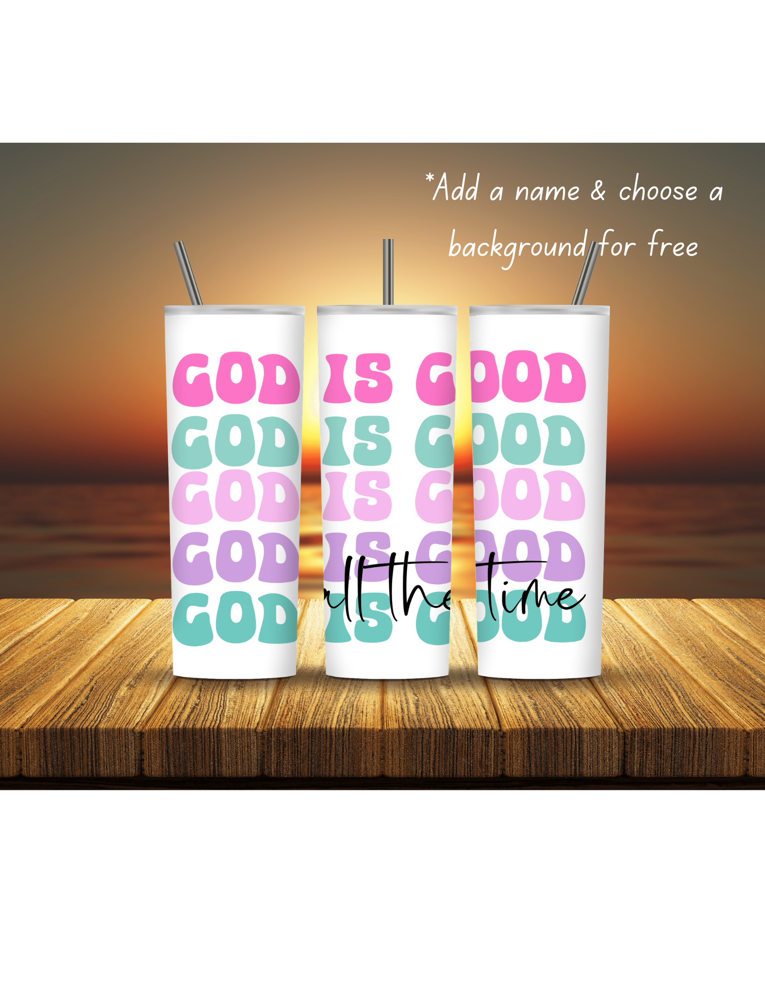 Faith Based 20oz Tumblers