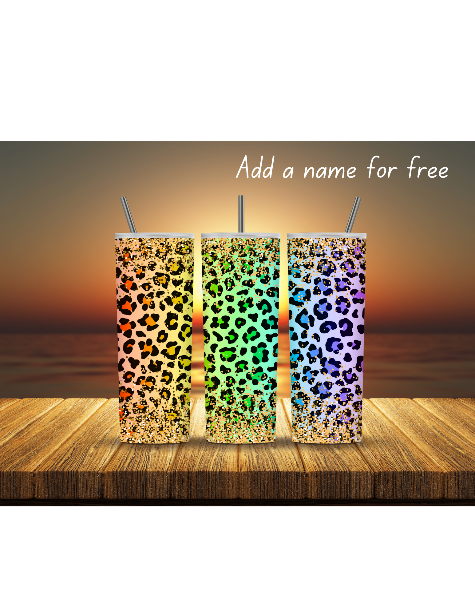 Animal Print 20oz Tumblers