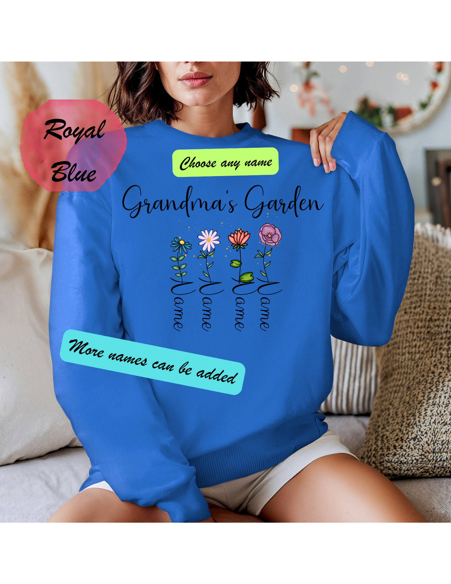 Flower Name Sweatshirts/T-shirts