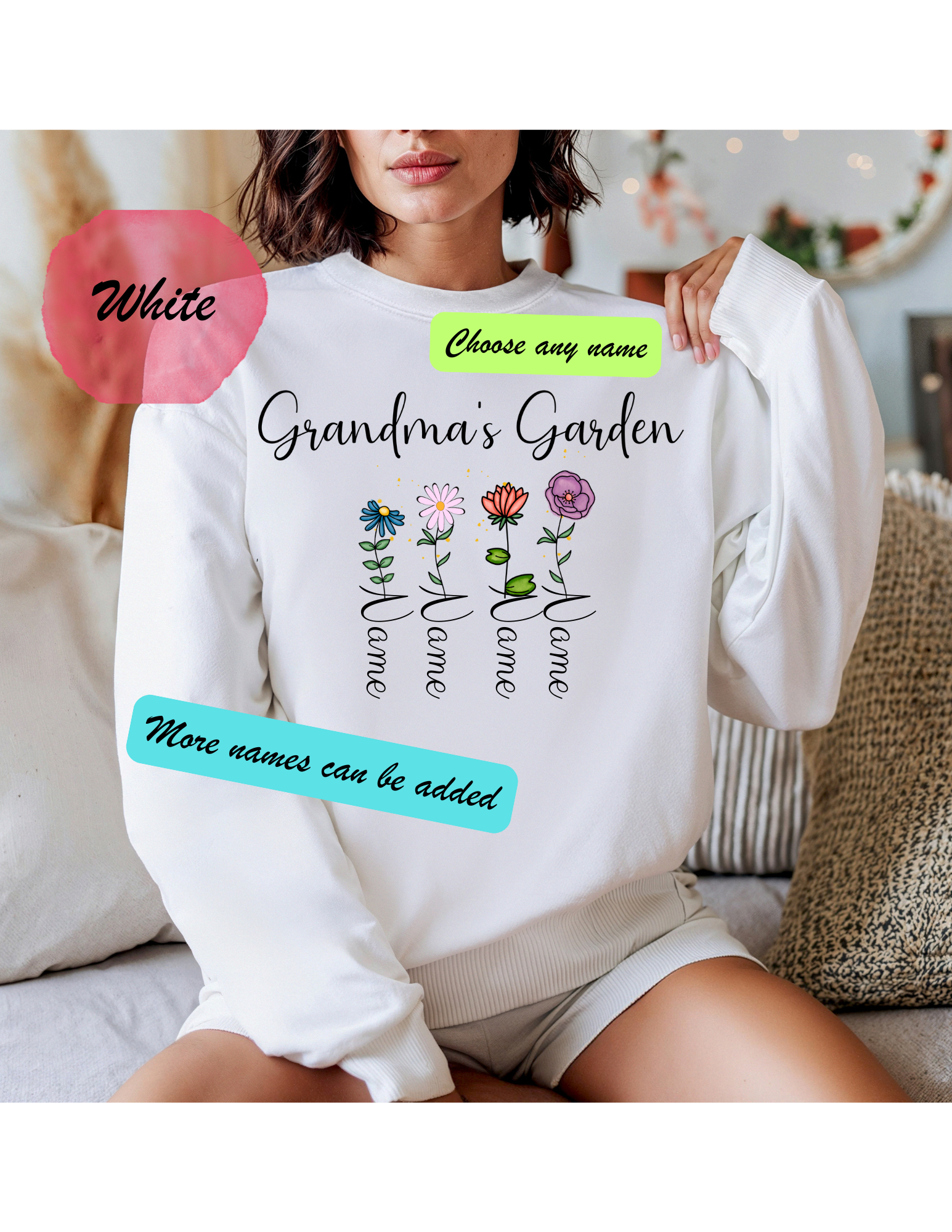 Flower Name Sweatshirts/T-shirts