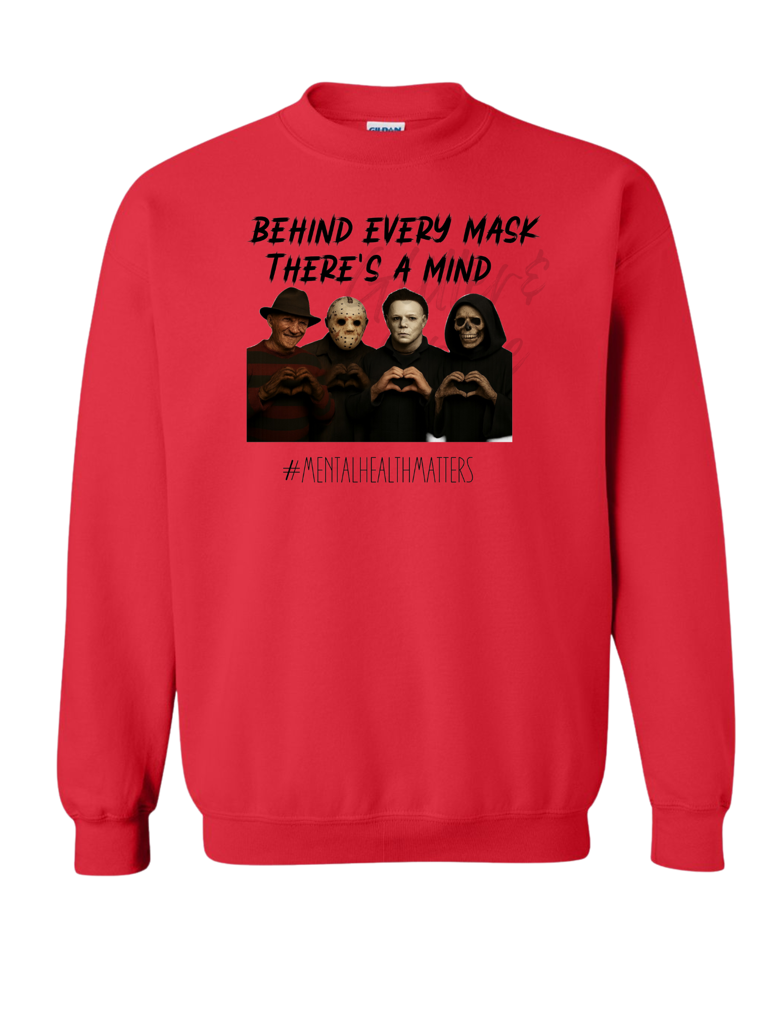 Behind every mask There's a Mind Sweatshirt