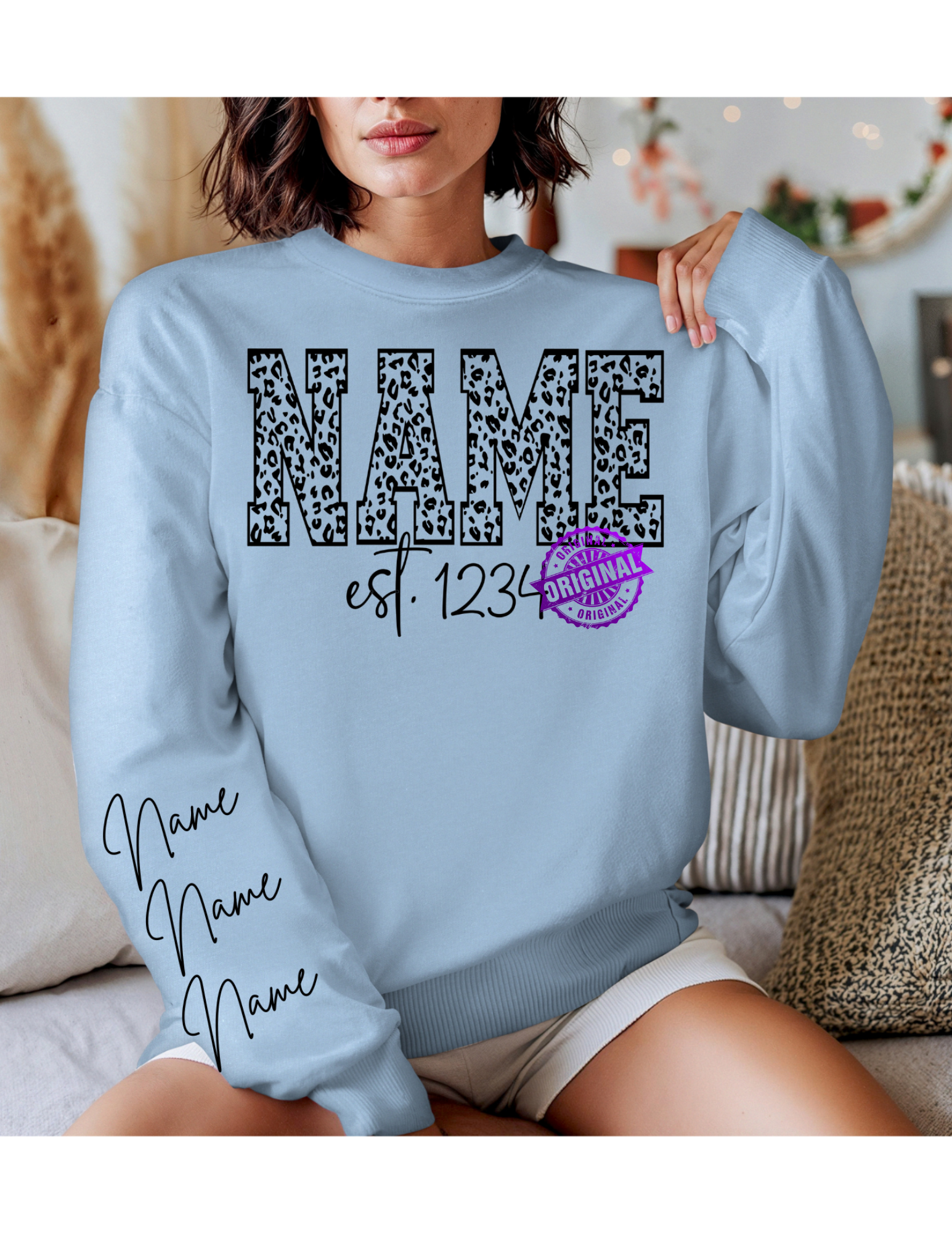 Established Custom Name Sweatshirt