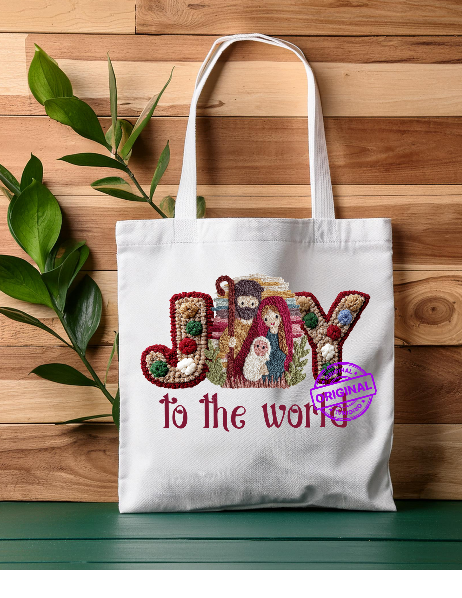 Joy to the World Tote Bag