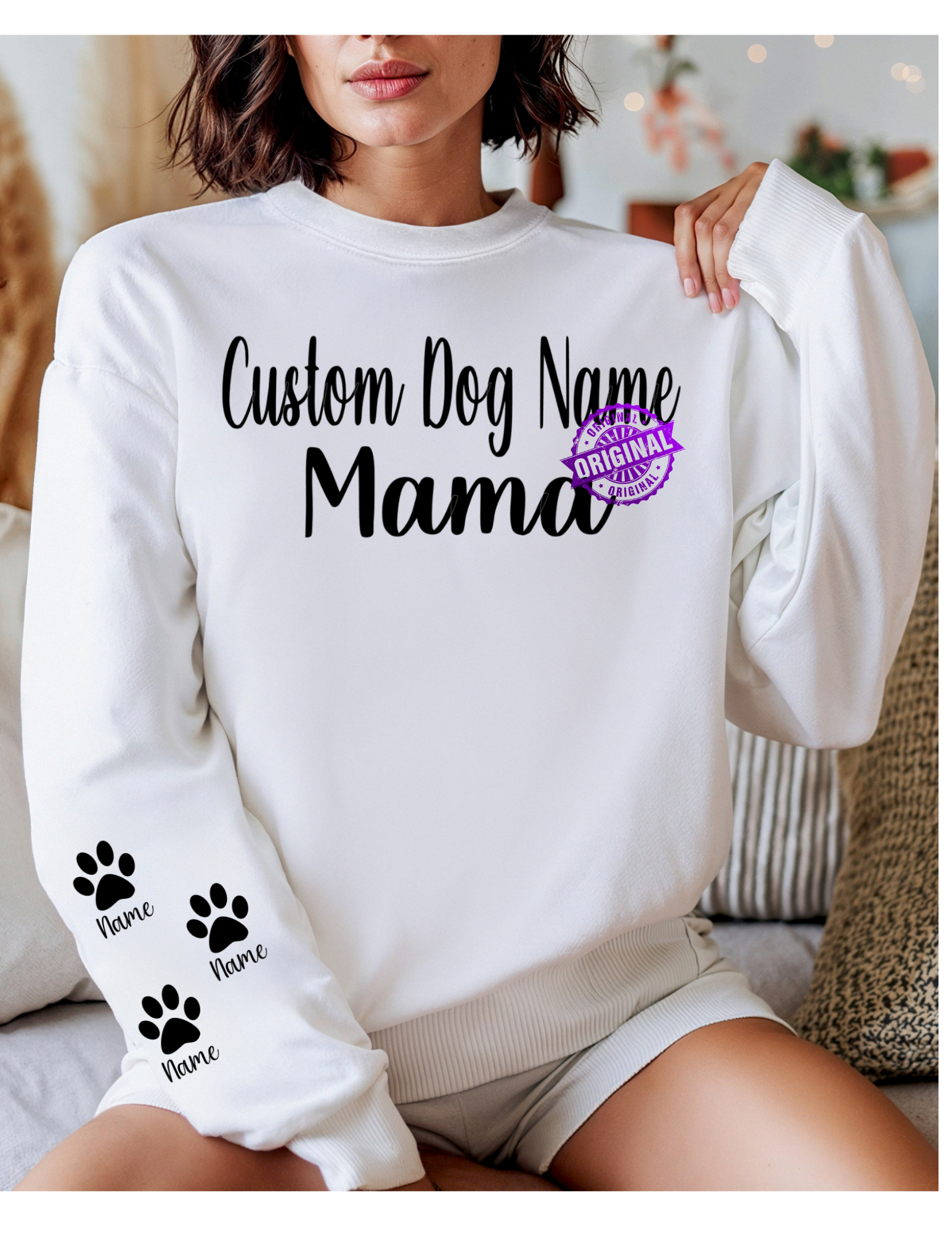 Dog Breed Mama Sweatshirt