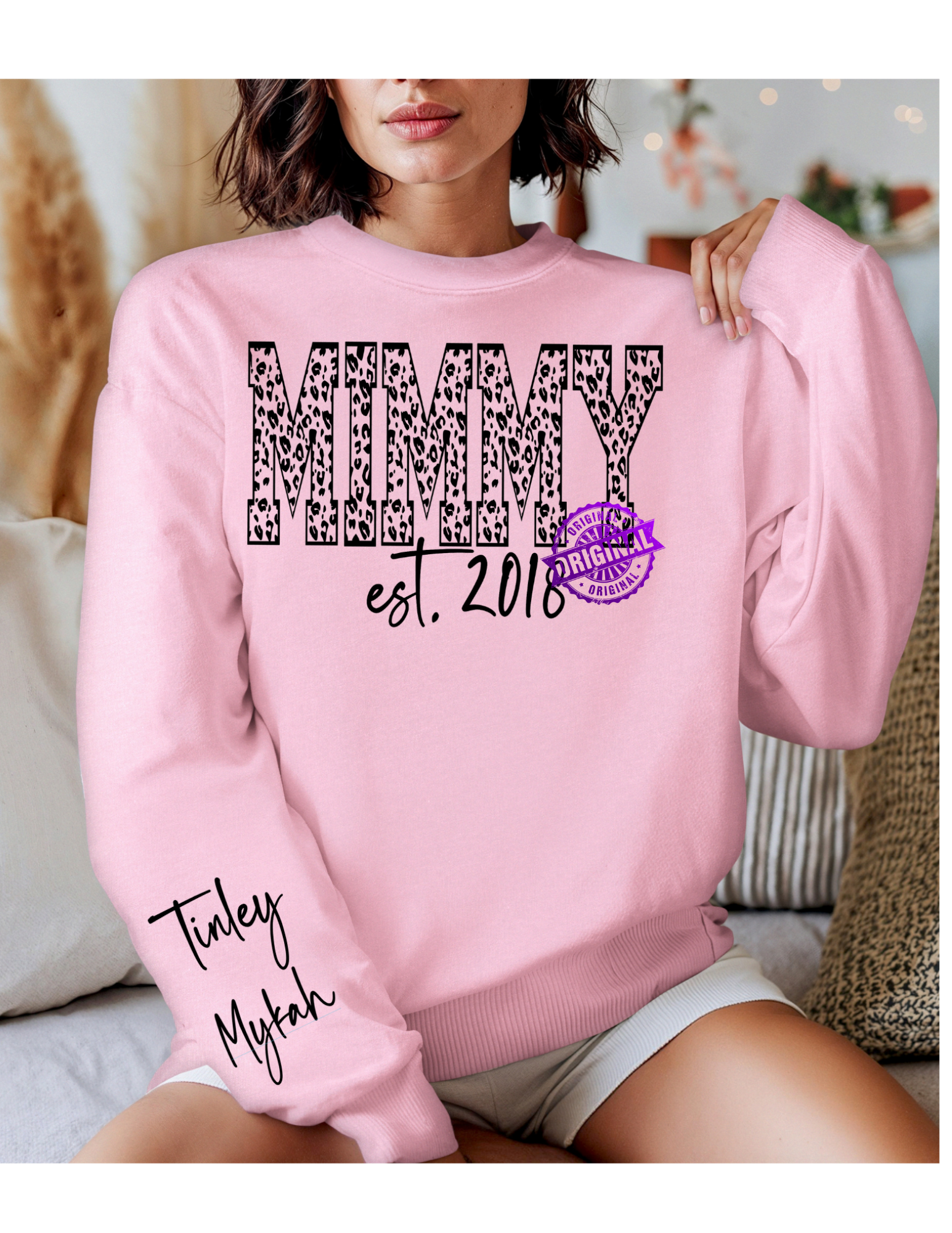 Established Custom Name Sweatshirt