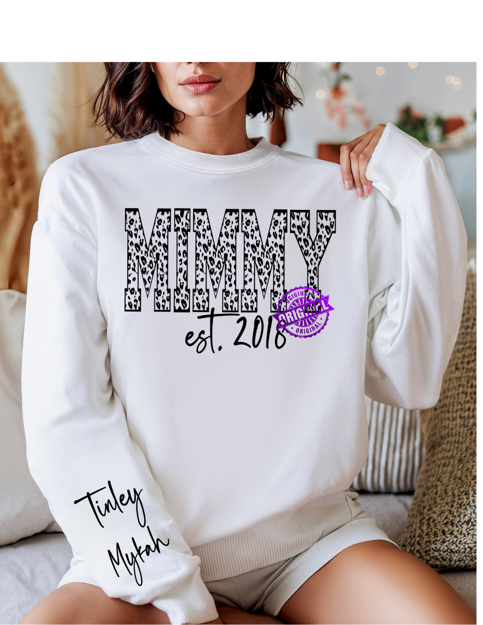 Established Custom Name Sweatshirt