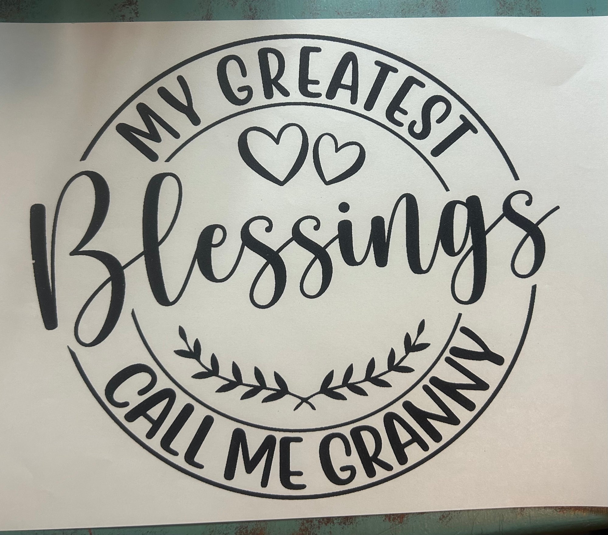 Single Color Screen Print Transfers
