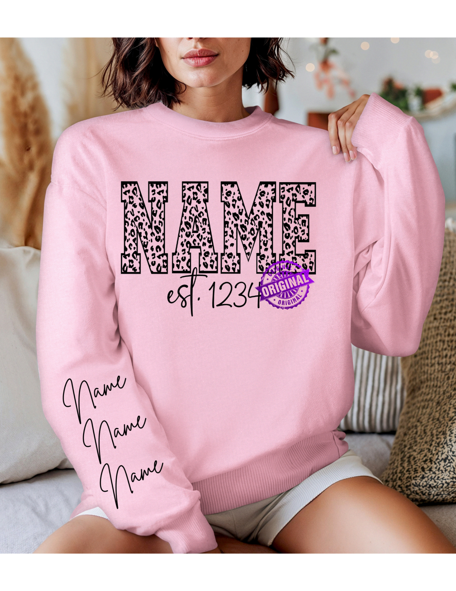 Established Custom Name Sweatshirt