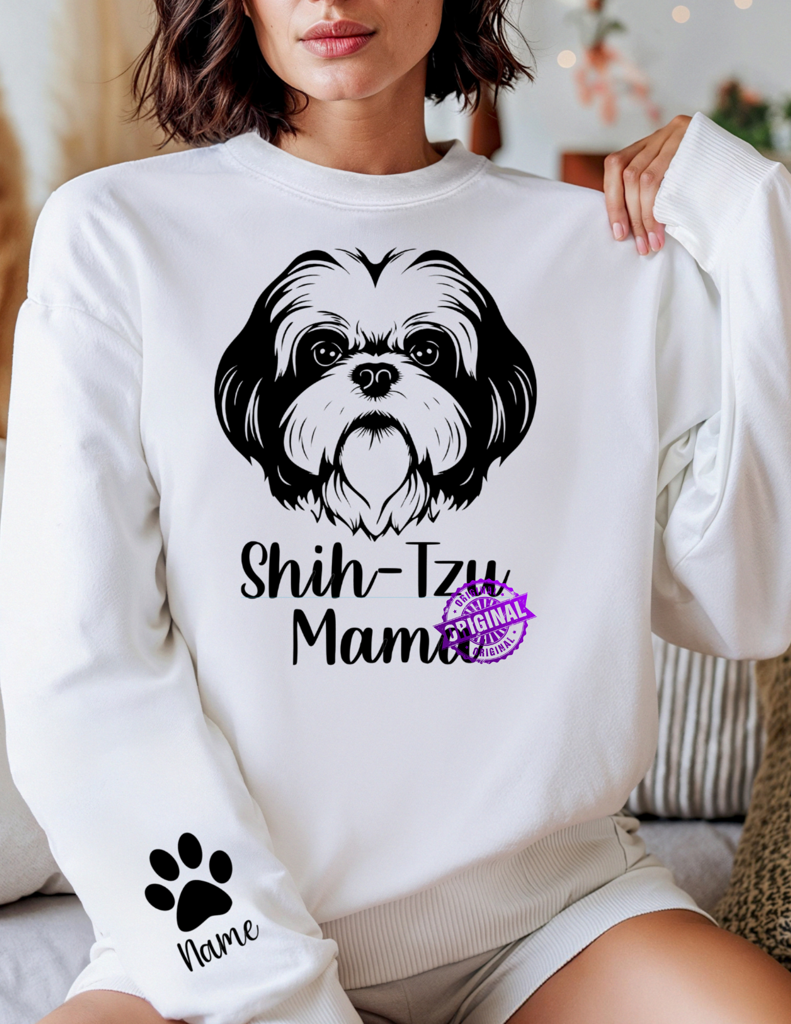 Dog Breed Mama Sweatshirt