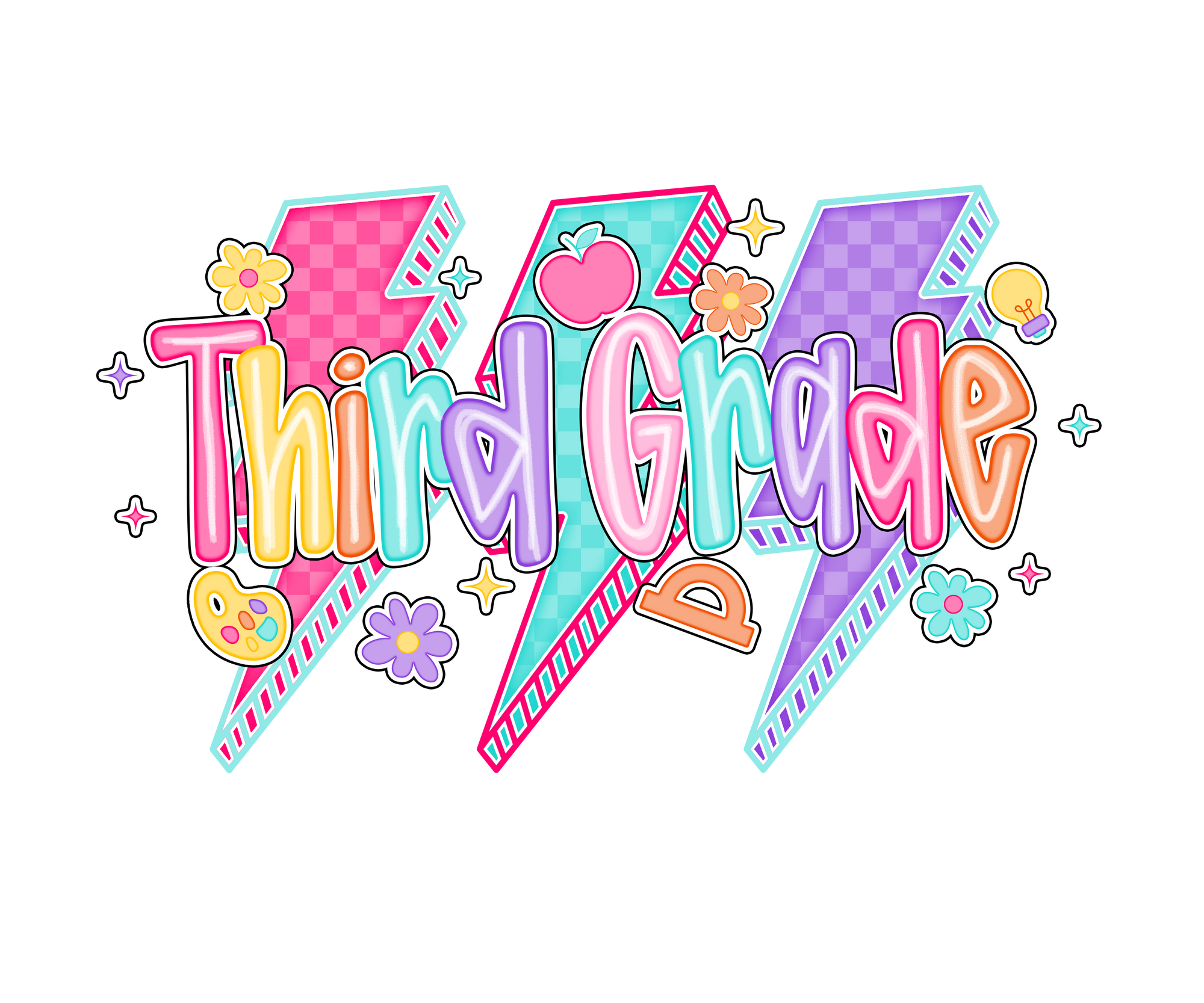 Lightning Bolt Grade Level T-shirts