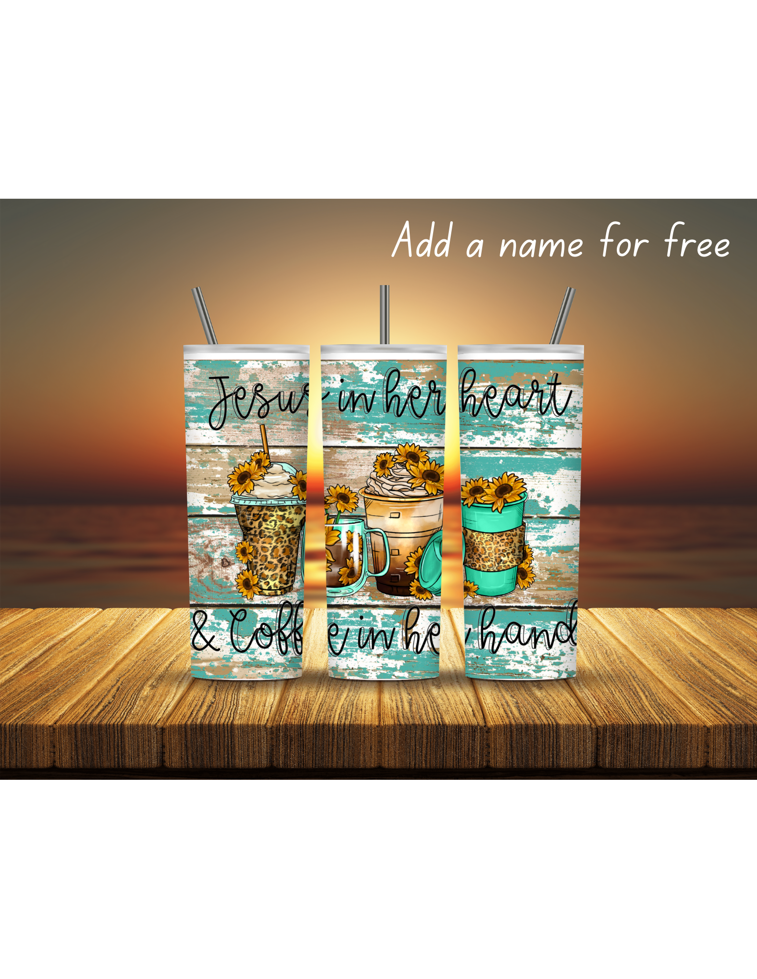 Faith Based 20oz Tumblers