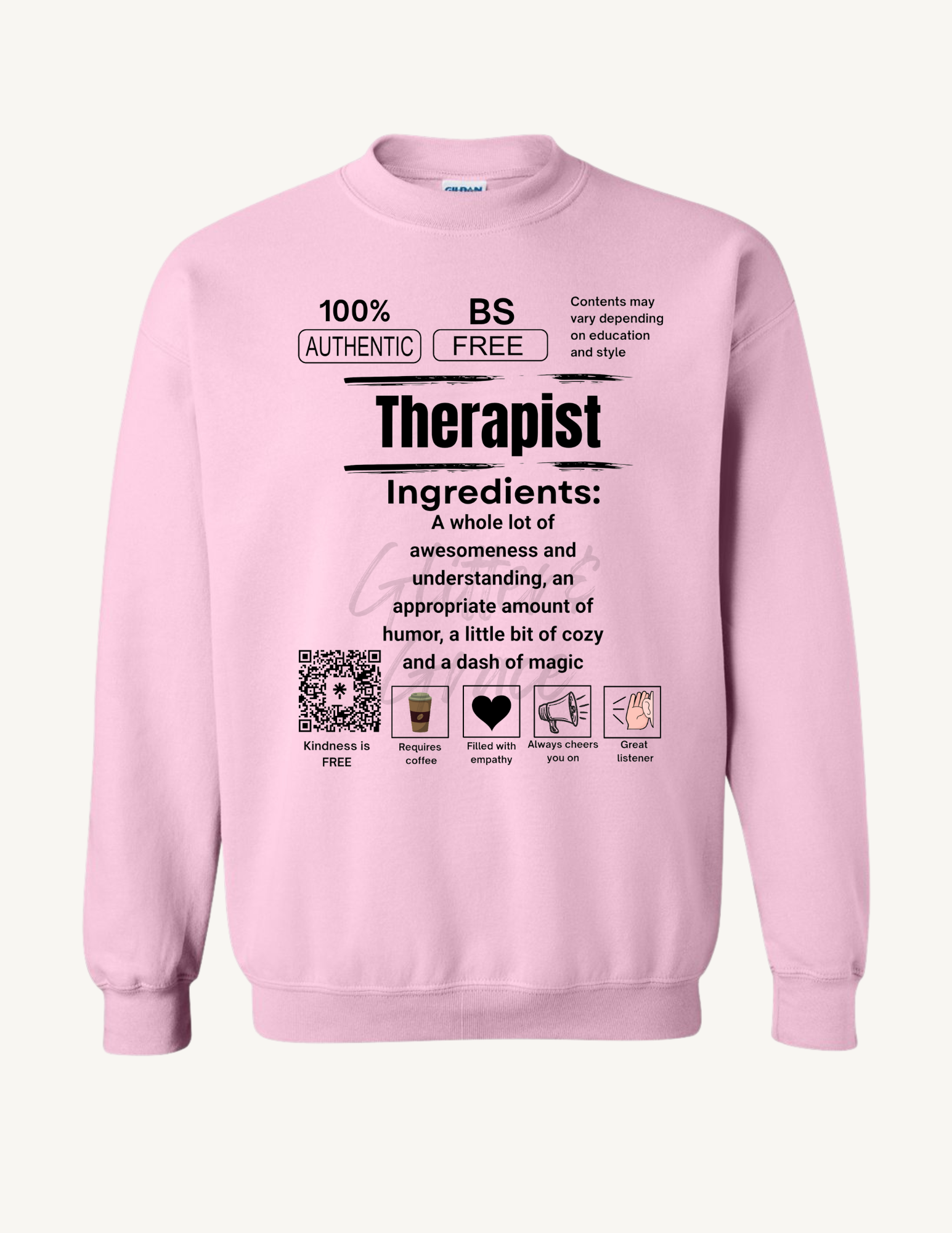 Therapist Ingredients Sweatshirt