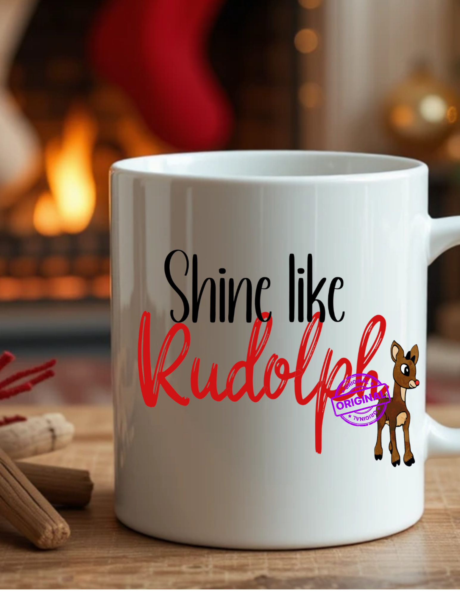 Shine Like Rudolph Coffee Mug