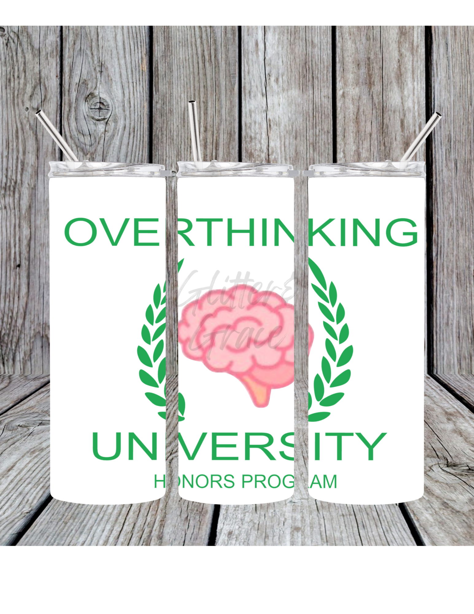 Overthinking Univeristy Tumbler
