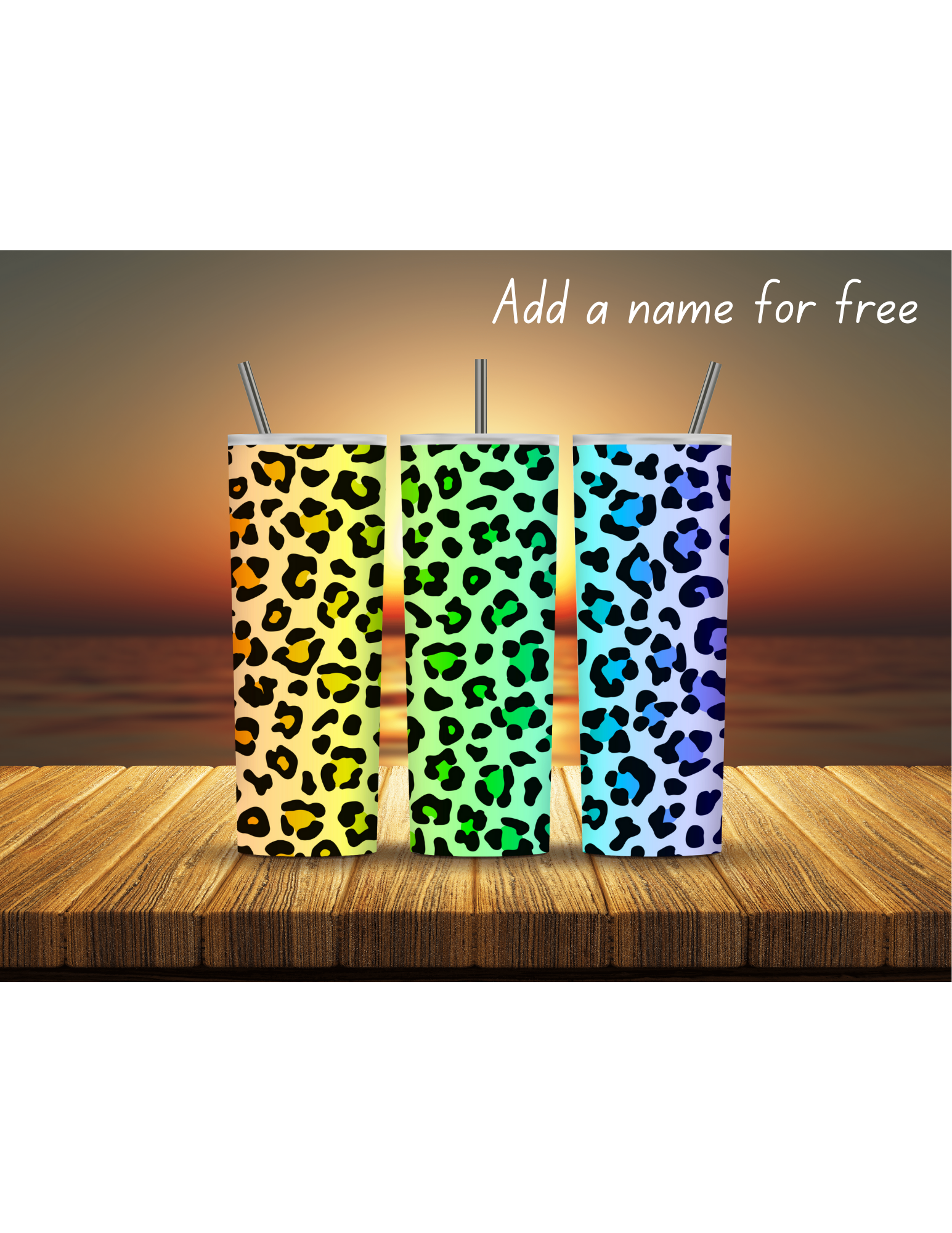 Animal Print 20oz Tumblers