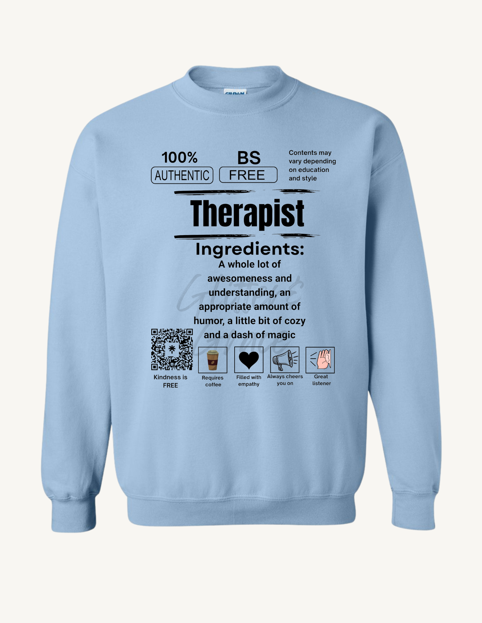 Therapist Ingredients Sweatshirt