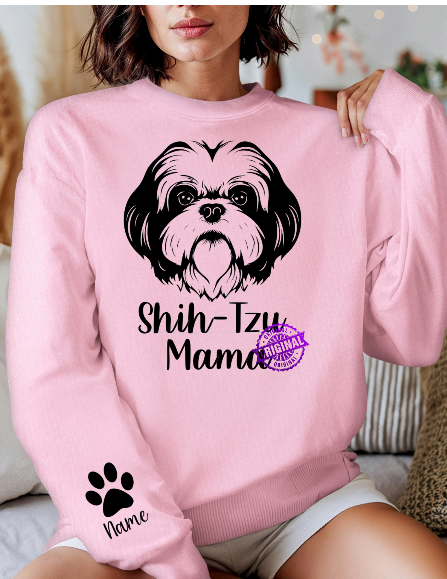 Dog Breed Mama Sweatshirt