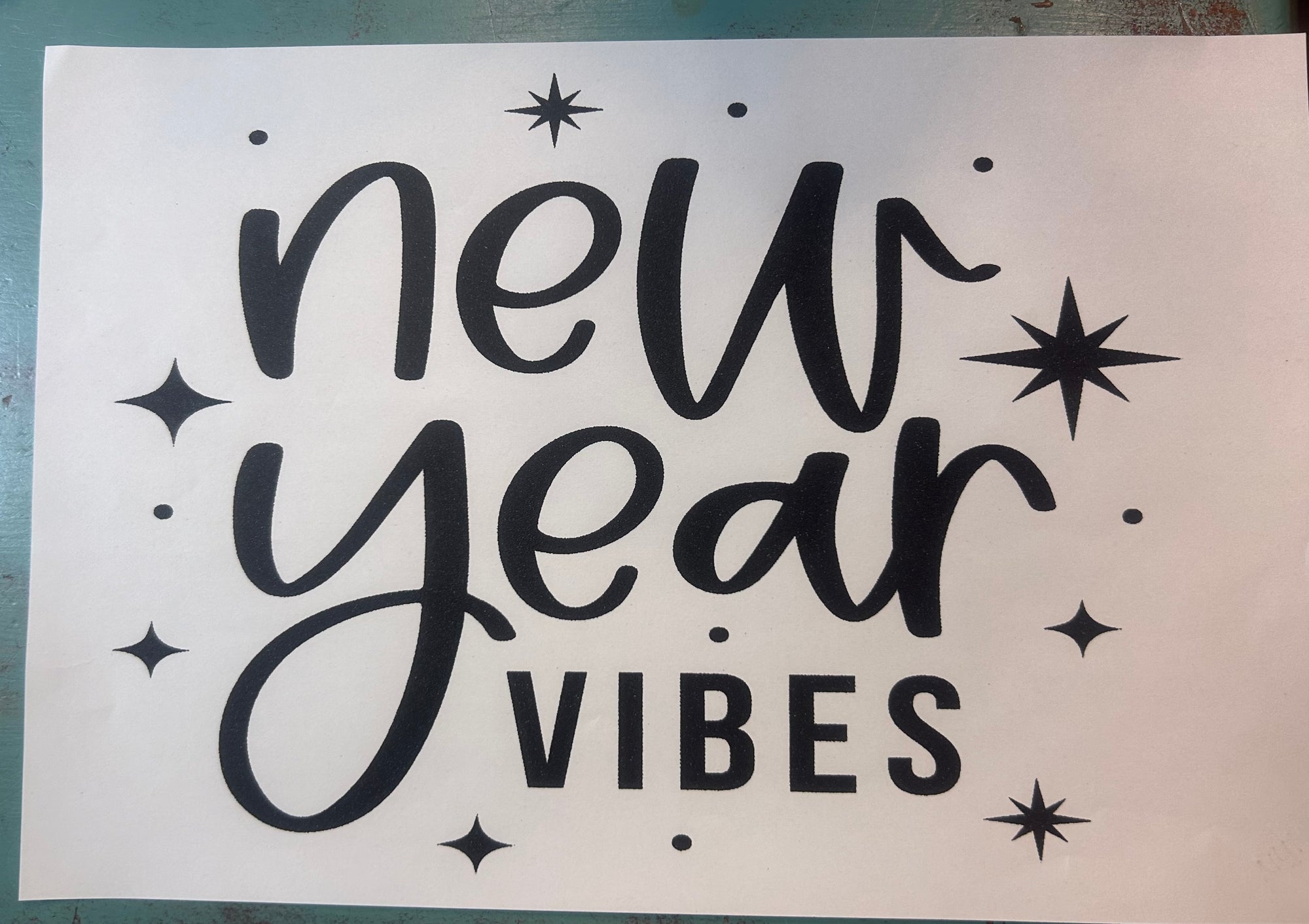 Single Color Screen Print Transfers