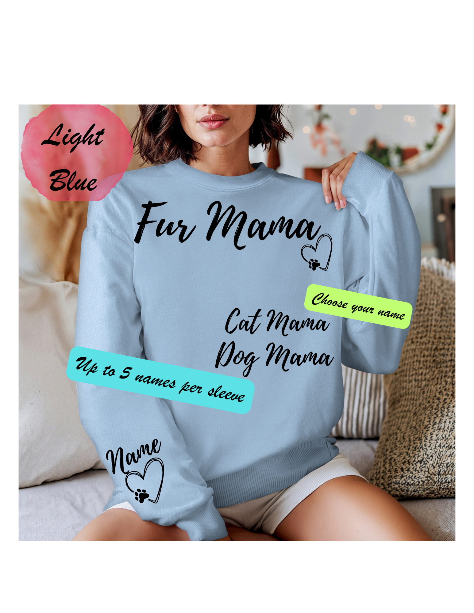 Fur Mama Sweatshirts/Tshirts
