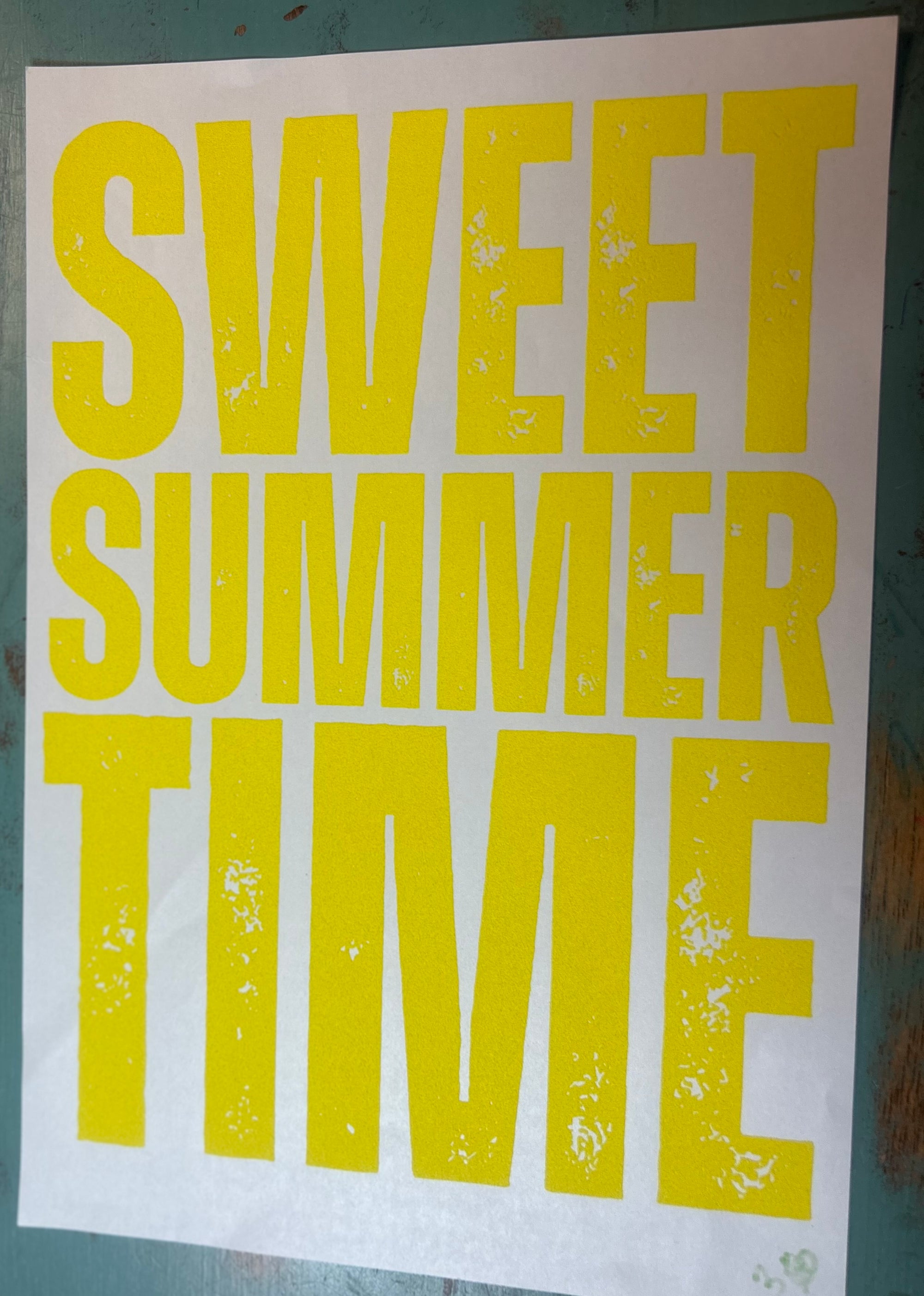 Single Color Screen Print Transfers