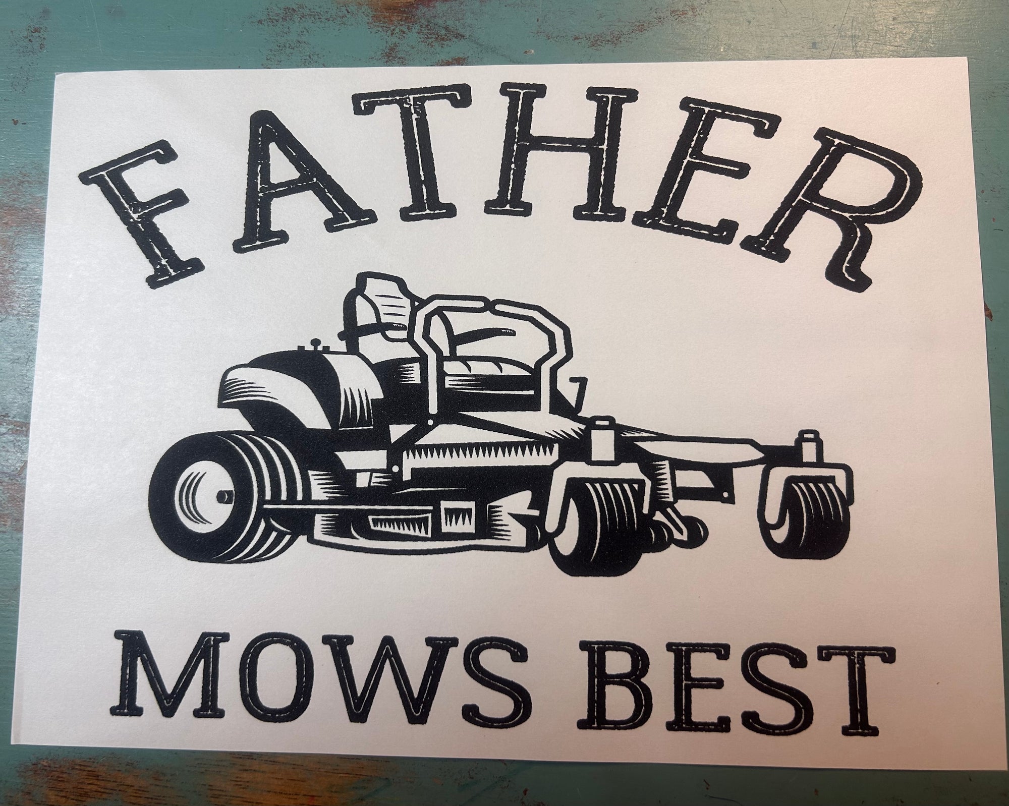Single Color Screen Print Transfers