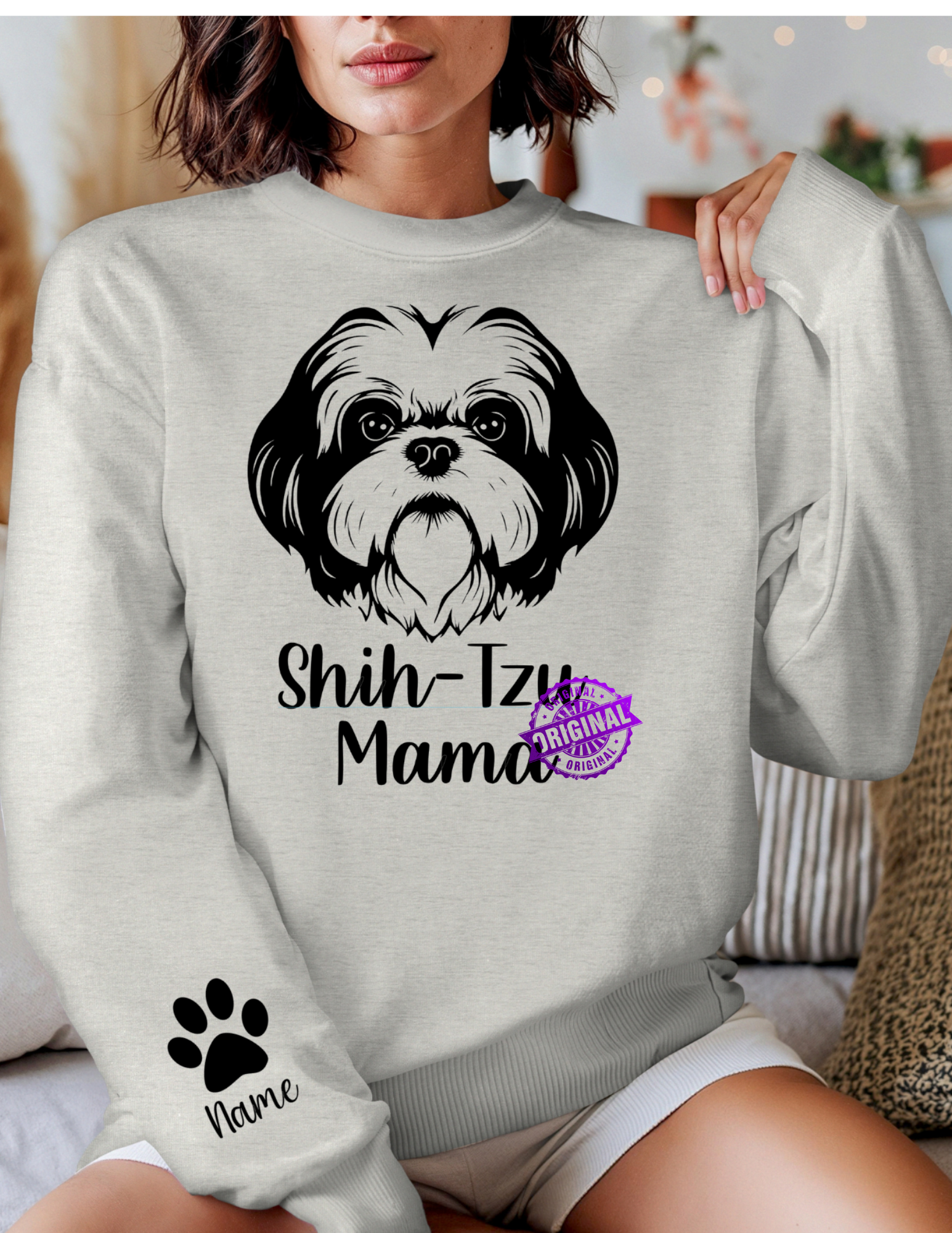 Dog Breed Mama Sweatshirt