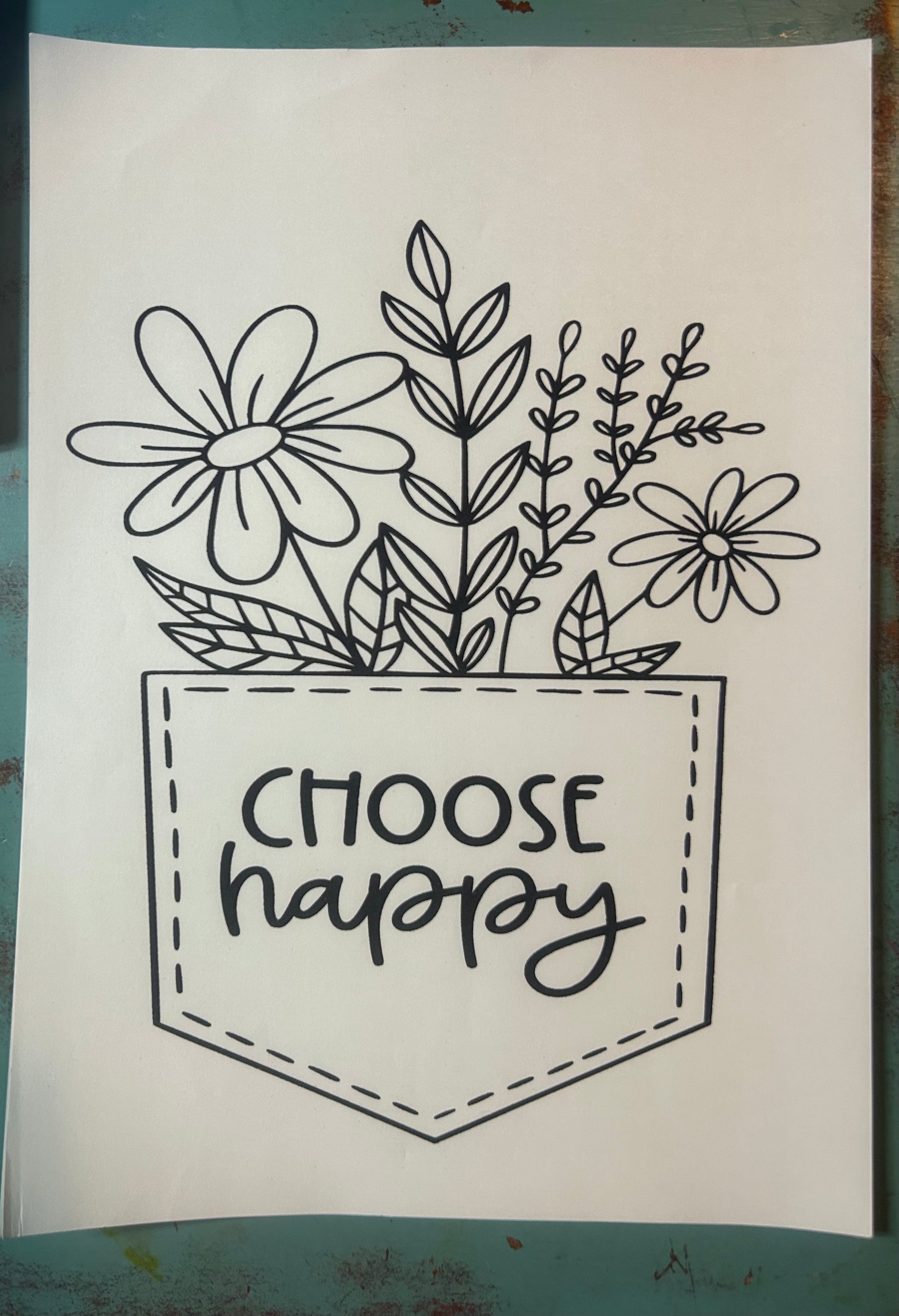 Single Color Screen Print Transfers
