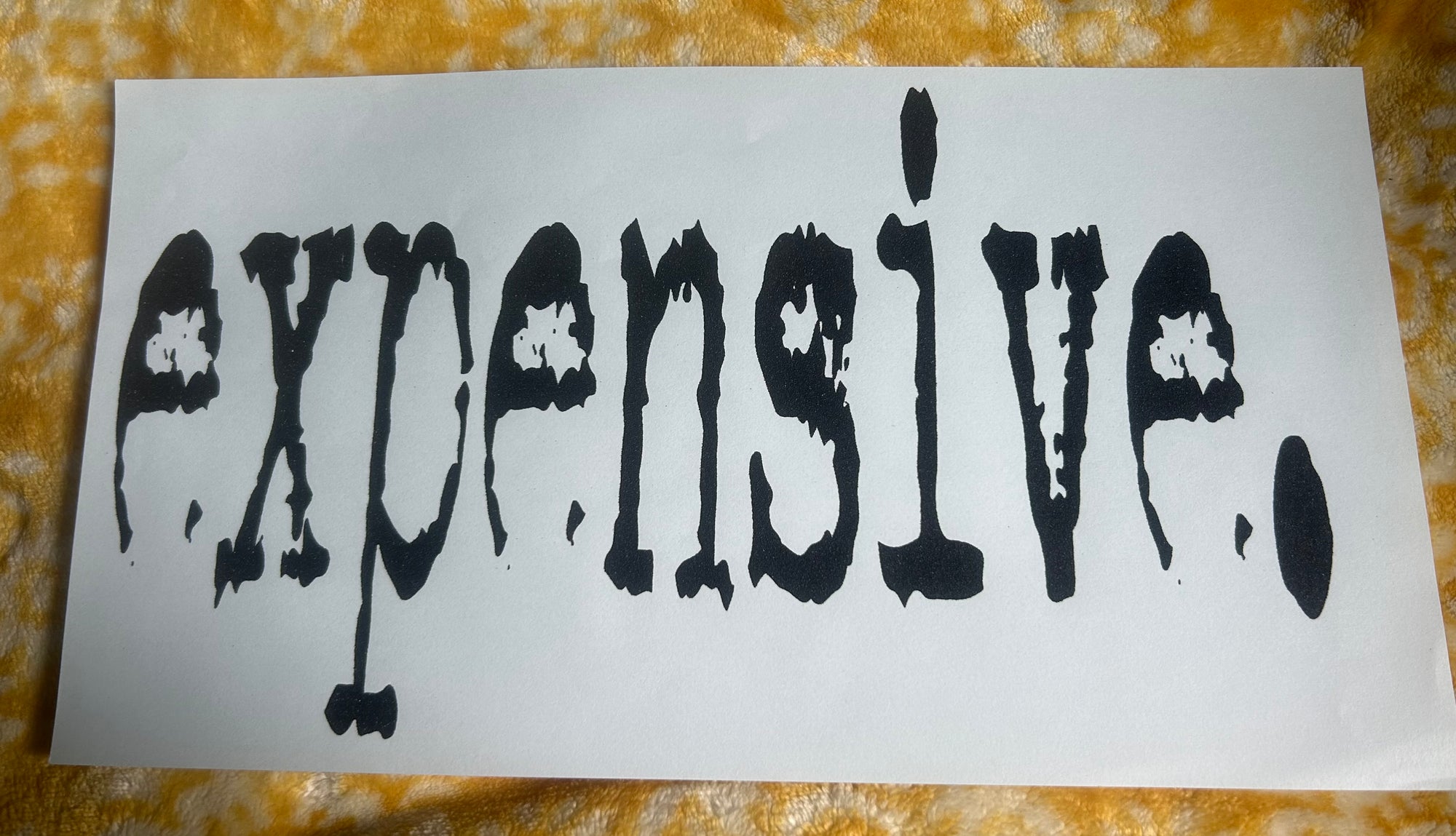 Single Color Screen Print Transfers