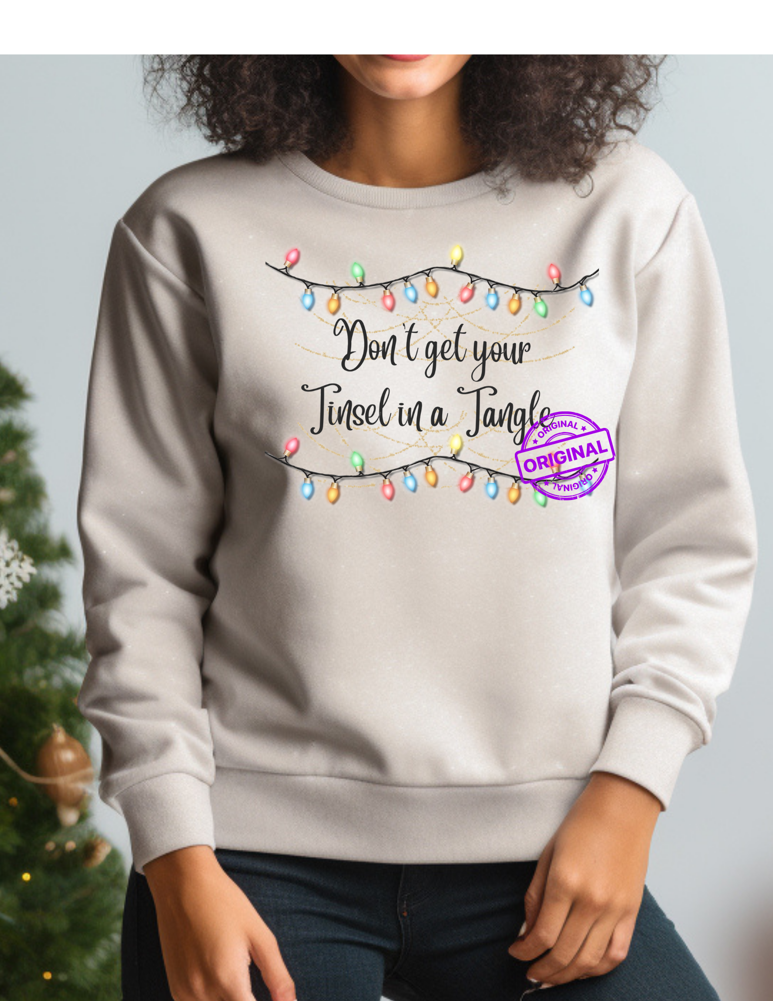Tinsel in a Tangle T-shirt or Sweatshirt