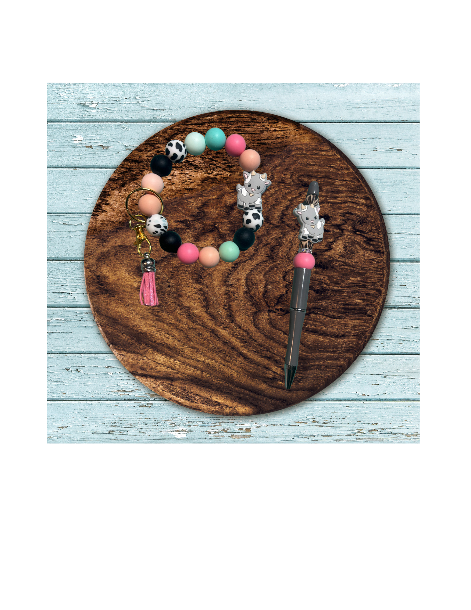 Goat Pen & Wristlet Set